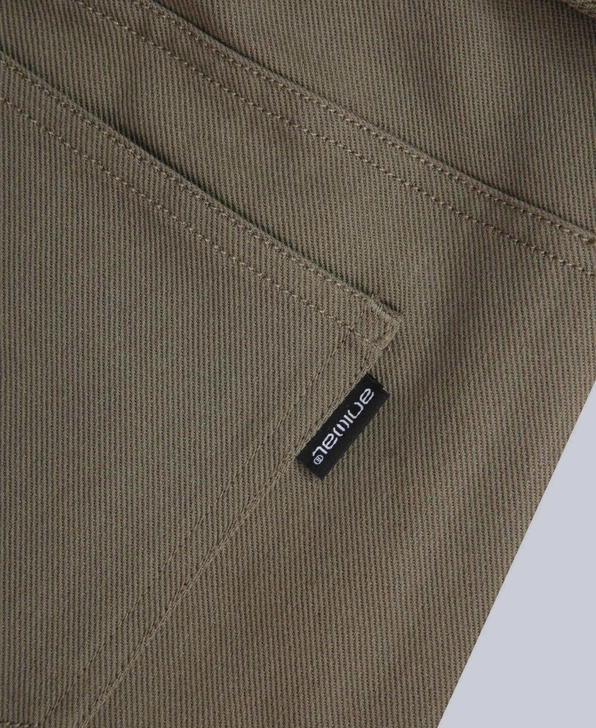 High Waisted Womens Straight Leg Trousers - Khaki sold by Animal product image thumbnail 5