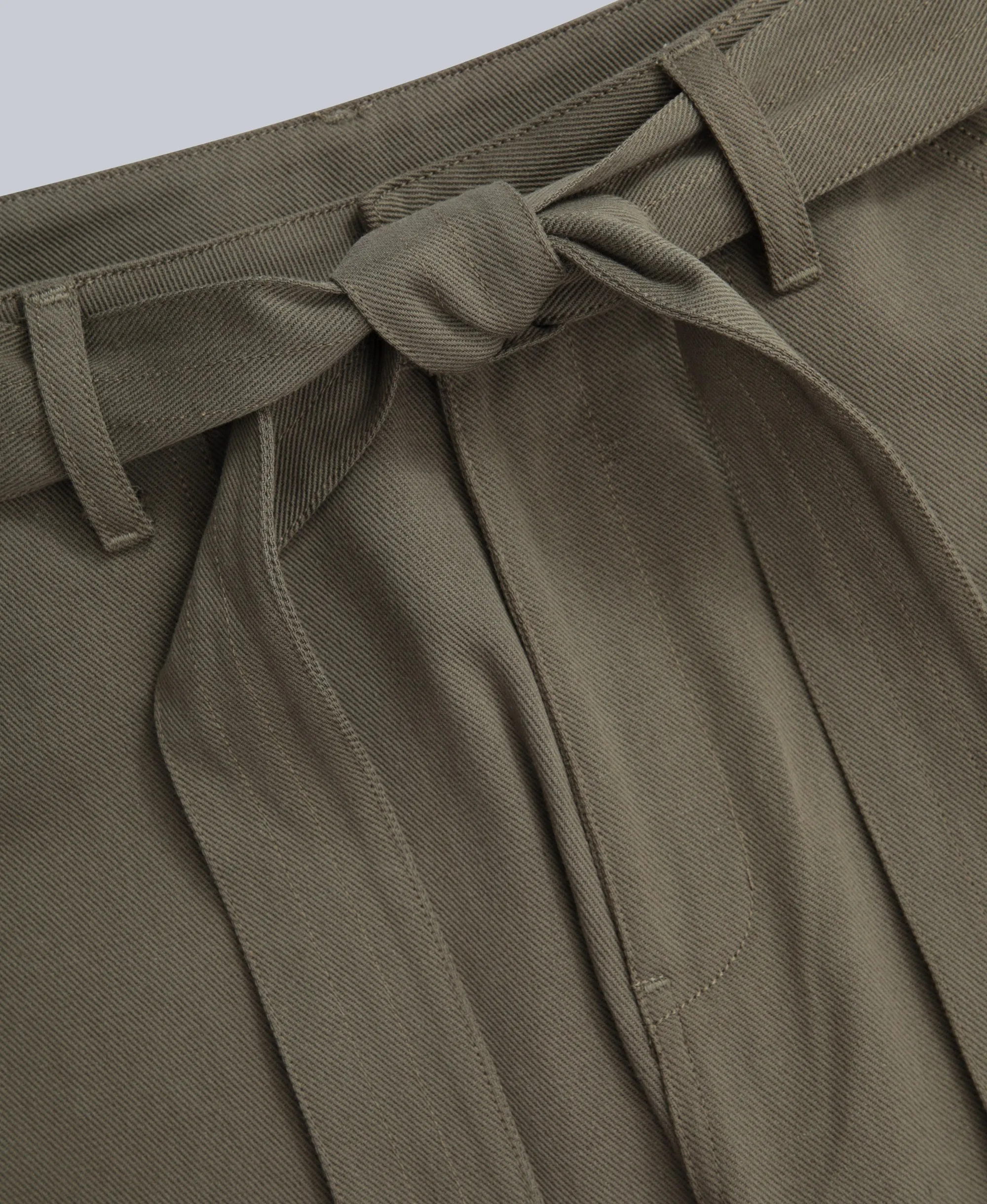 High Waisted Womens Straight Leg Trousers - Khaki sold by Animal product image thumbnail 4