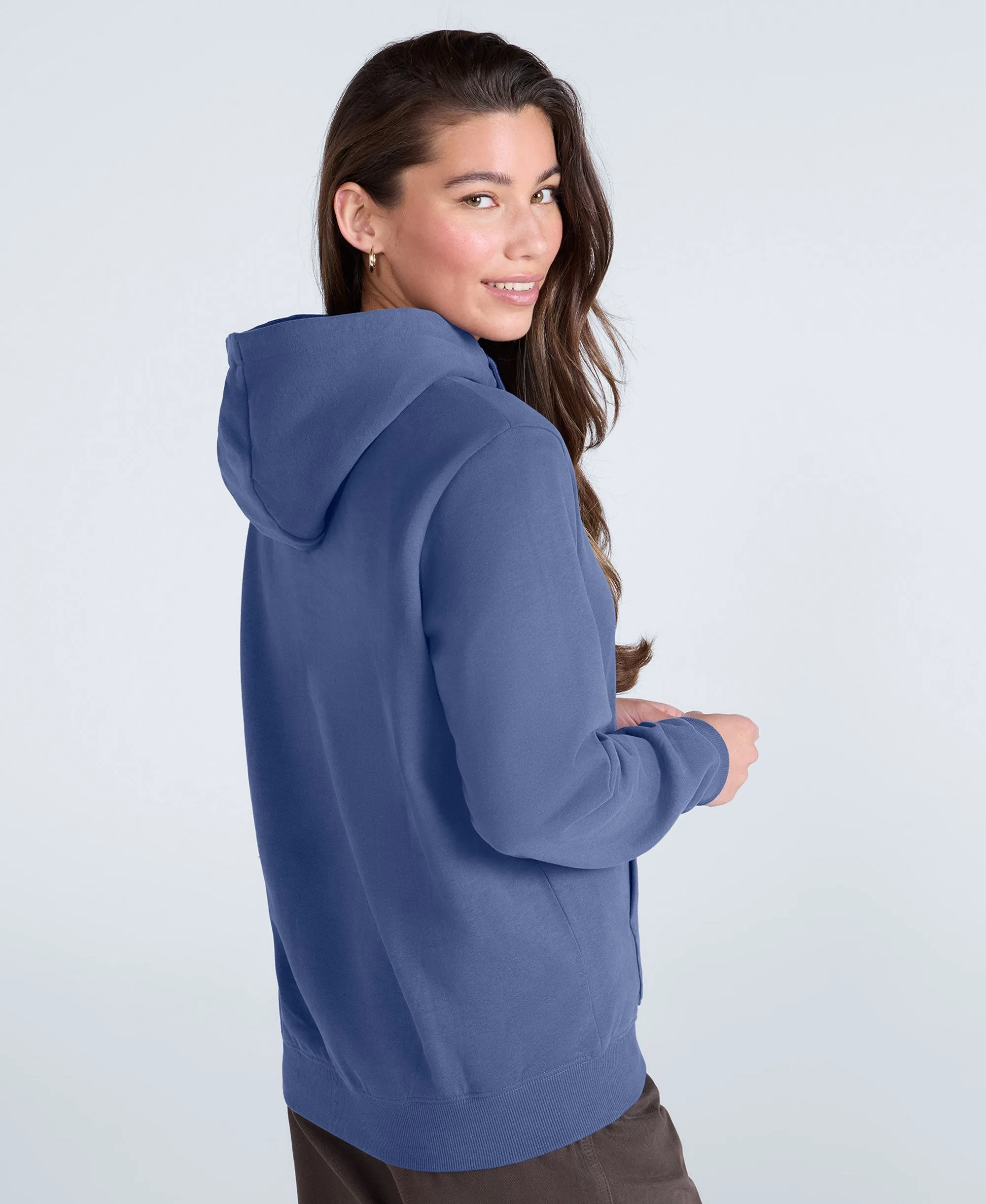 Maya Womens Hoodie - Blue sold by Animal product image thumbnail 3