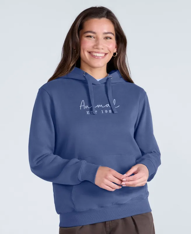 Maya Womens Hoodie - Blue sold by Animal