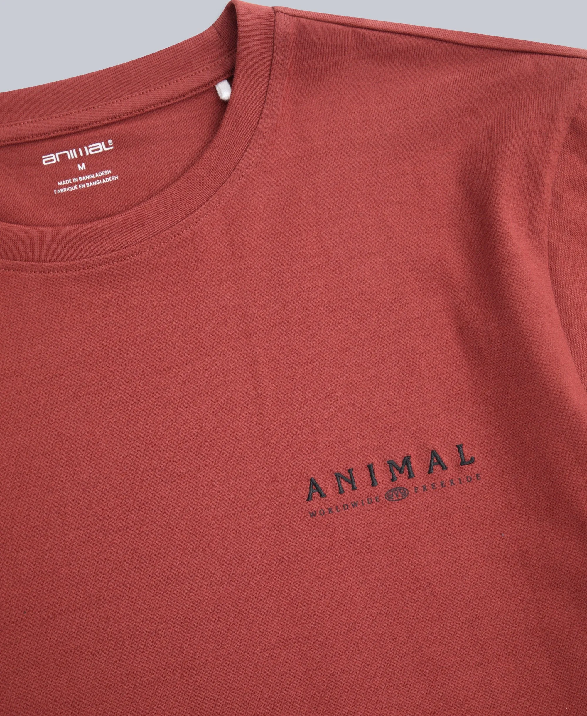 Chase Mens Summer Relaxed T-Shirt - Orange sold by Animal product image thumbnail 3