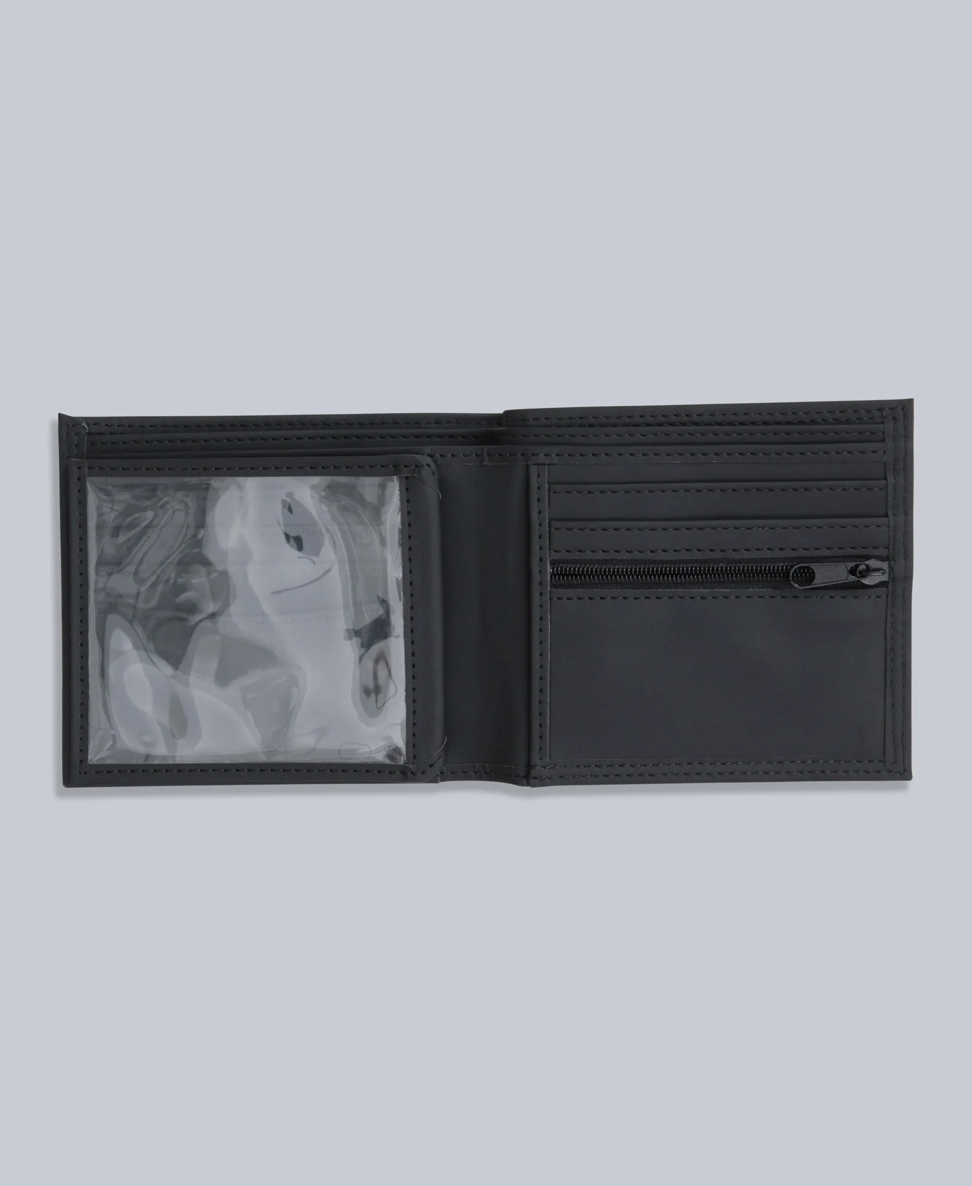 Classic Wallet with Coin Purse - Black sold by Animal product image thumbnail 3