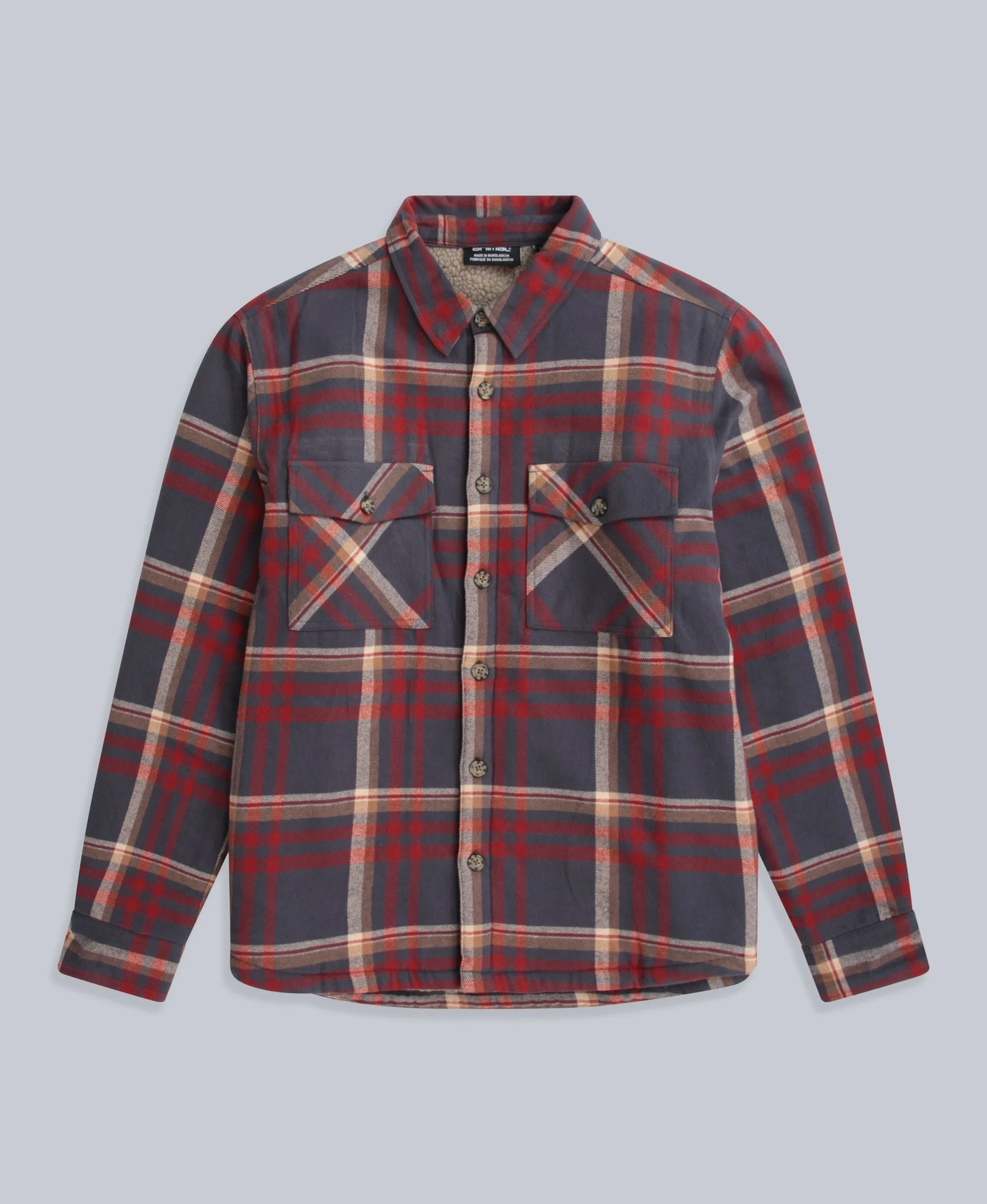 Tide Mens Shirt - Berry sold by Animal