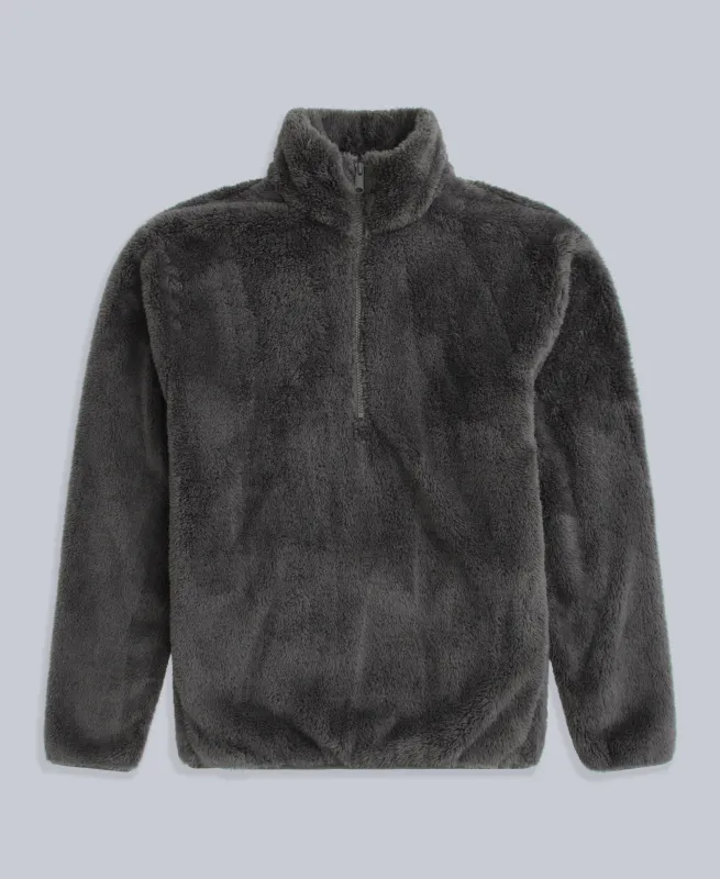 Teddy Mens Half Zip Fleece - Khaki sold by Animal