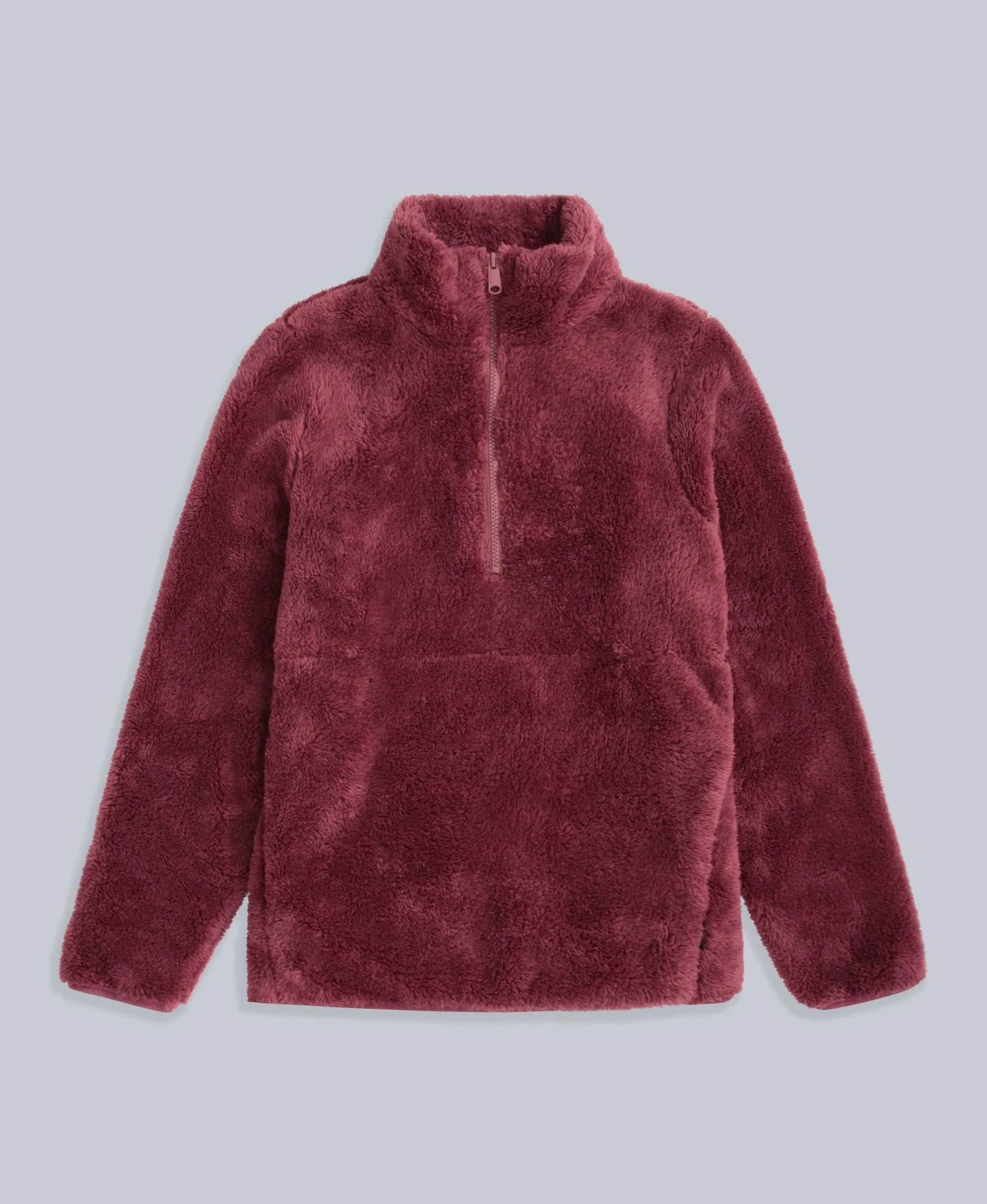 Teddy Womens Half Zip Fleece - Pink sold by Animal