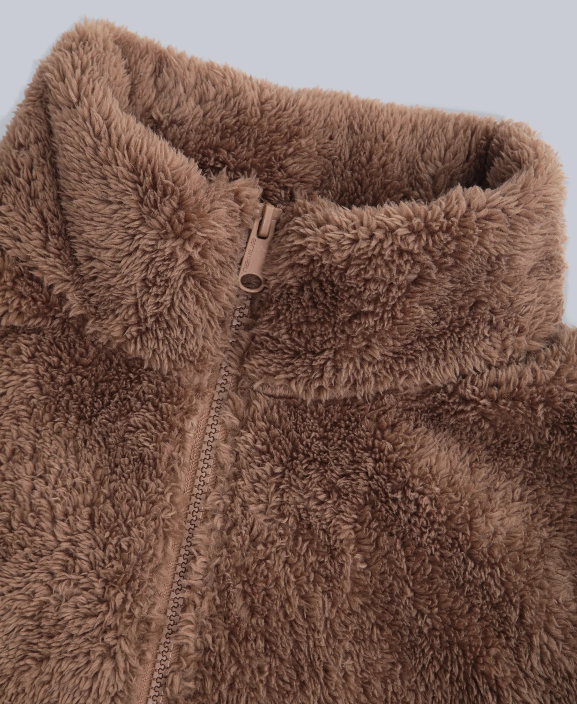 Teddy Womens Half Zip Fleece - Tan sold by Animal product image thumbnail 3