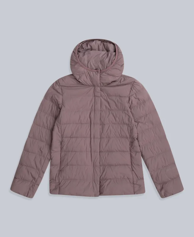 Womens Lightweight Down Jacket - Dusky Purple sold by Animal