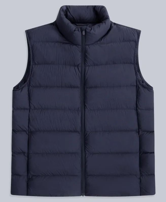Mens Lightweight Down Gilet - Navy sold by Animal