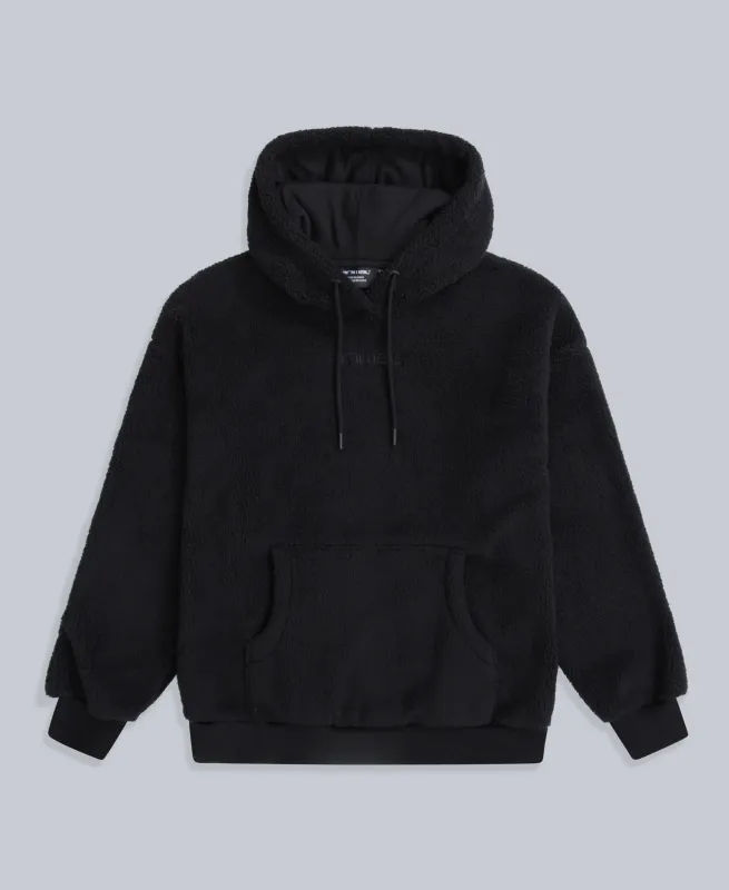 Womens Fleece Hoodie - Black sold by Animal
