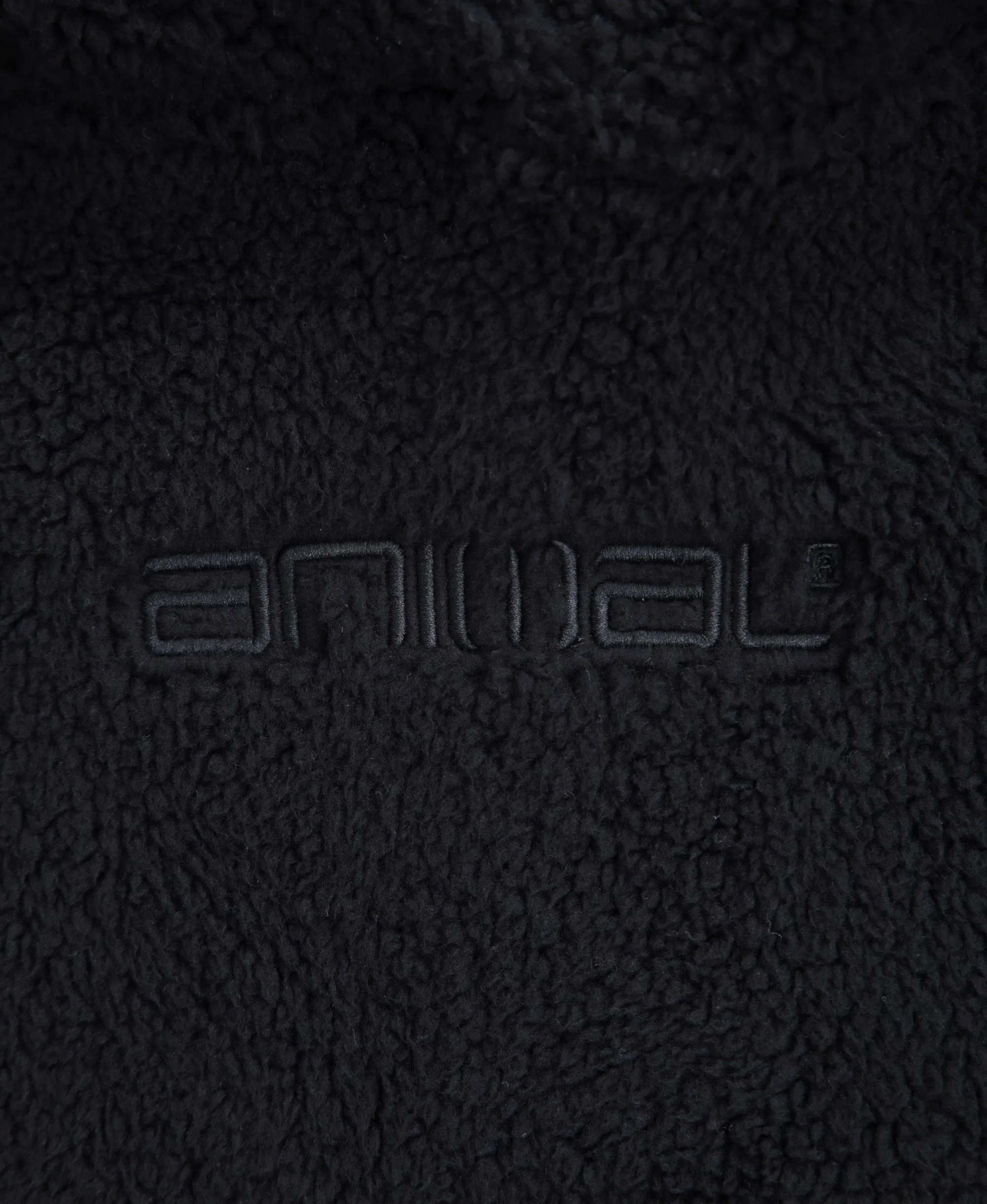 Womens Fleece Hoodie - Black sold by Animal product image thumbnail 4