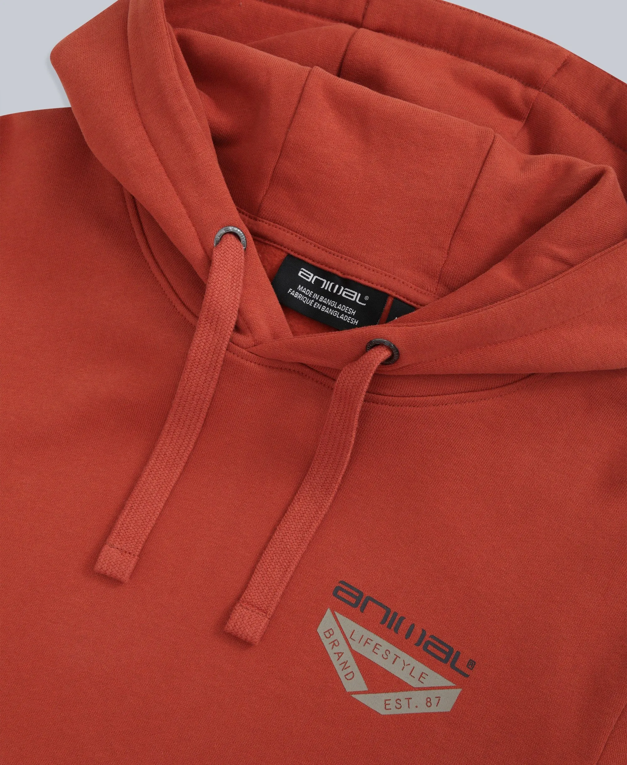 River Mens Hoodie - Rust sold by Animal product image thumbnail 3