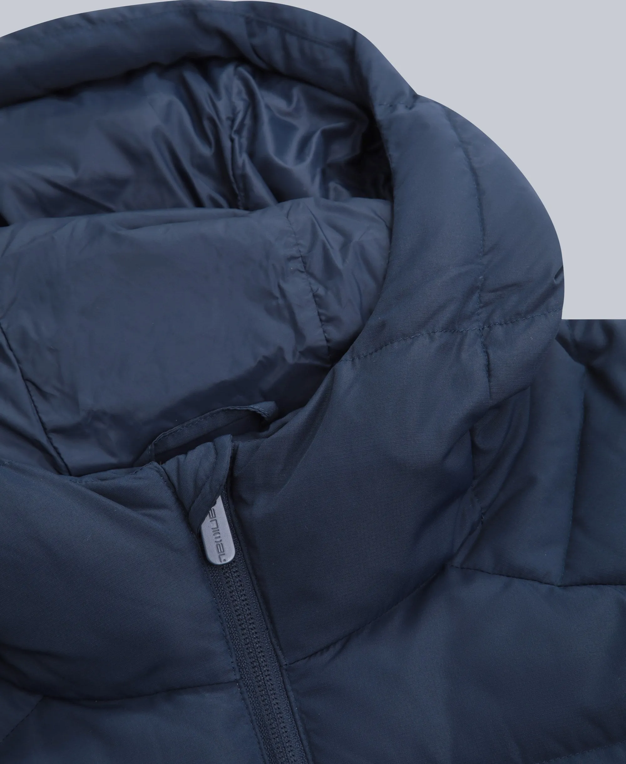 Mens Tech Down Mid Weight Jacket - Navy sold by Animal product image thumbnail 3