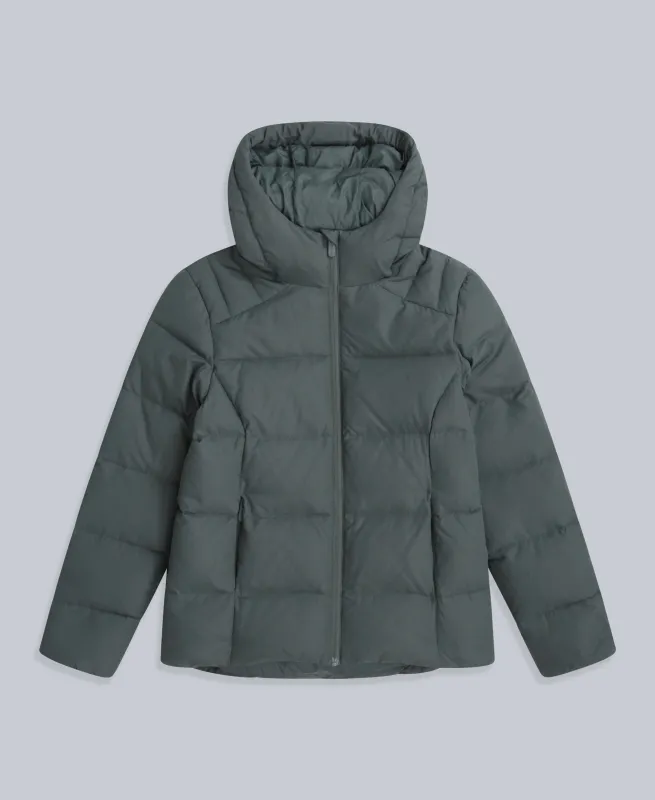 Womens Tech Down Mid Weight Jacket - Dark Khaki sold by Animal