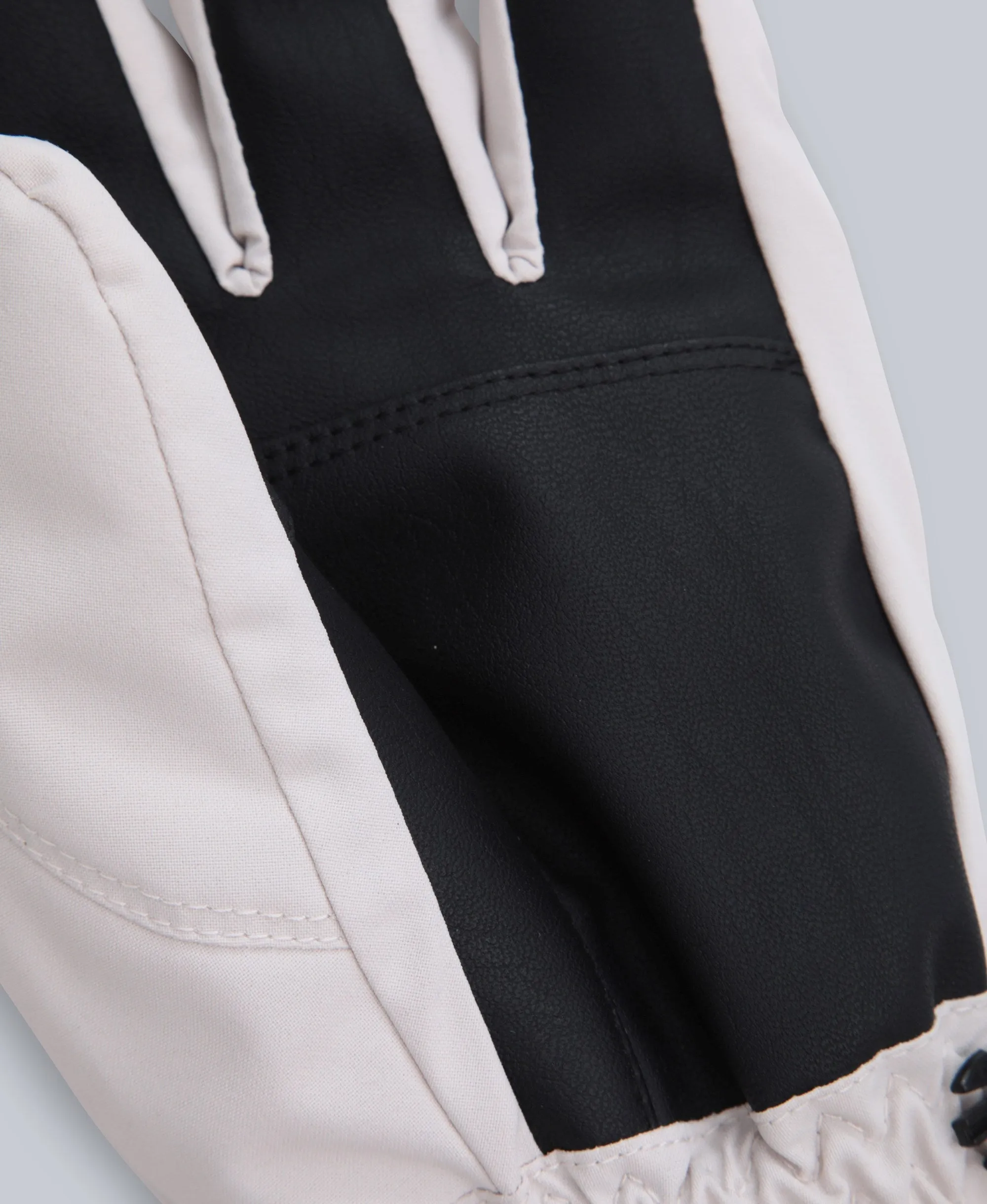 Glacier Mens Herringbone Ski Gloves - Off White sold by Animal product image thumbnail 5