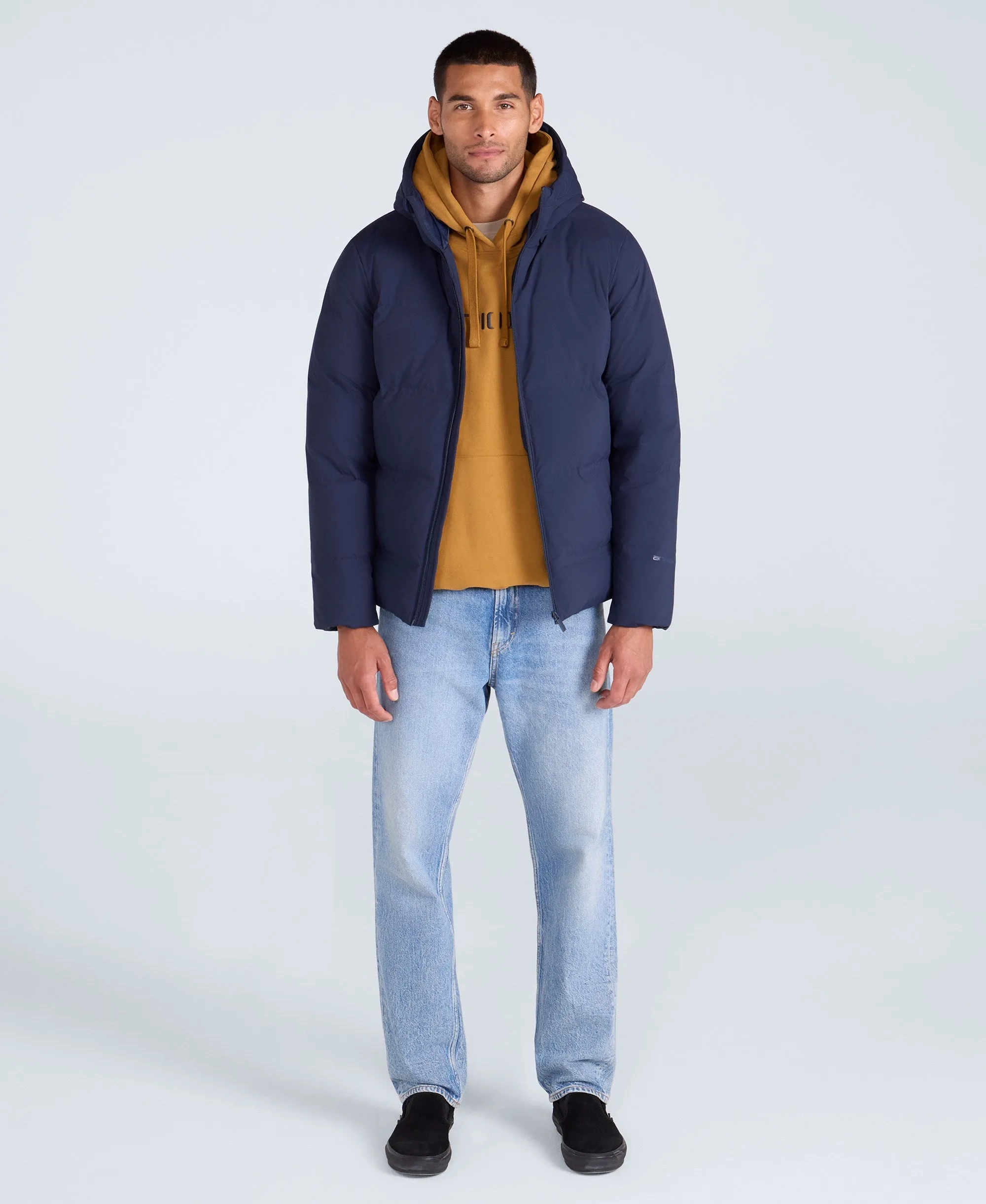 Mens Tech Down Heat Sealed Jacket - Navy sold by Animal product image thumbnail 2