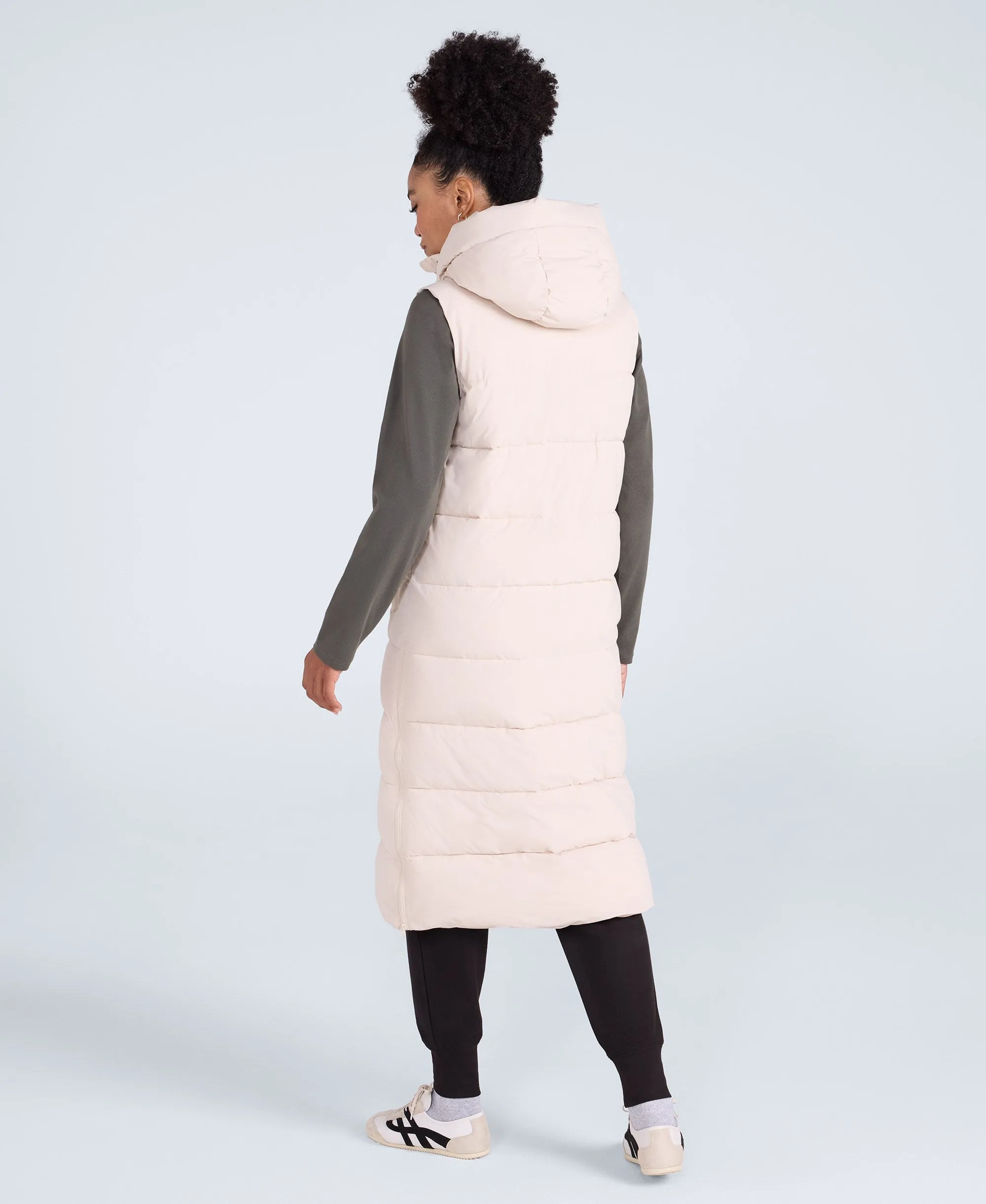 Comfort Zone Womens Longline Gilet - Beige sold by Animal product image thumbnail 5