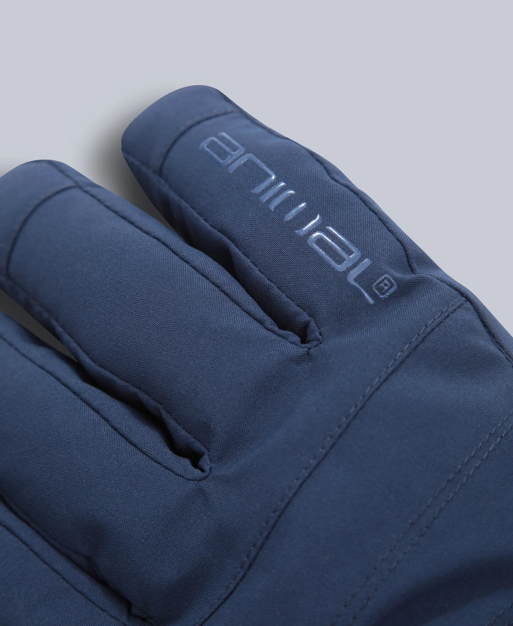 Glacier Mens Herringbone Ski Gloves - Blue sold by Animal product image thumbnail 5