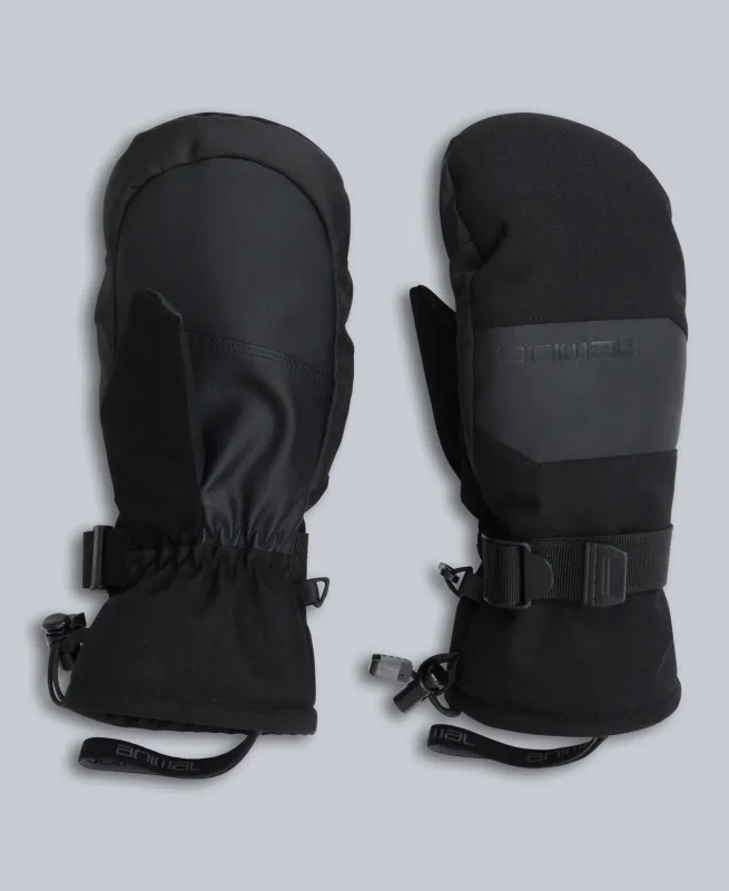 Apres Womens Ski Mitten - Black sold by Animal