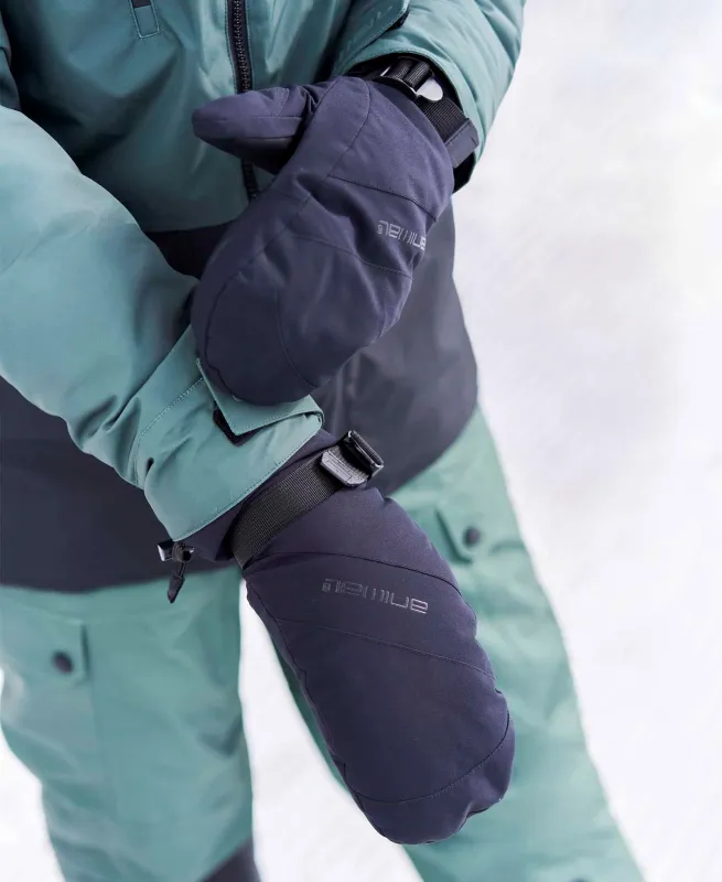 Snowstorm Mens Snow Mittens - Jet Black sold by Animal