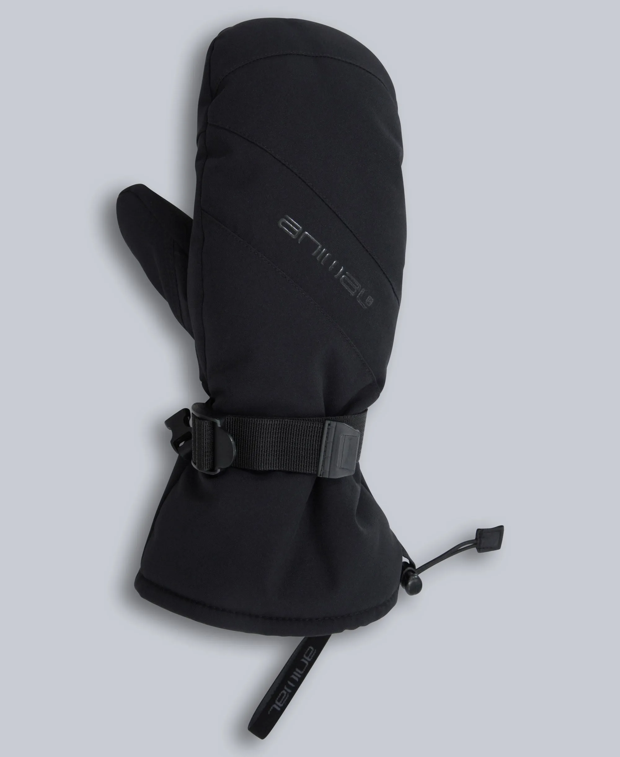 Snowstorm Mens Snow Mittens - Jet Black sold by Animal product image thumbnail 4