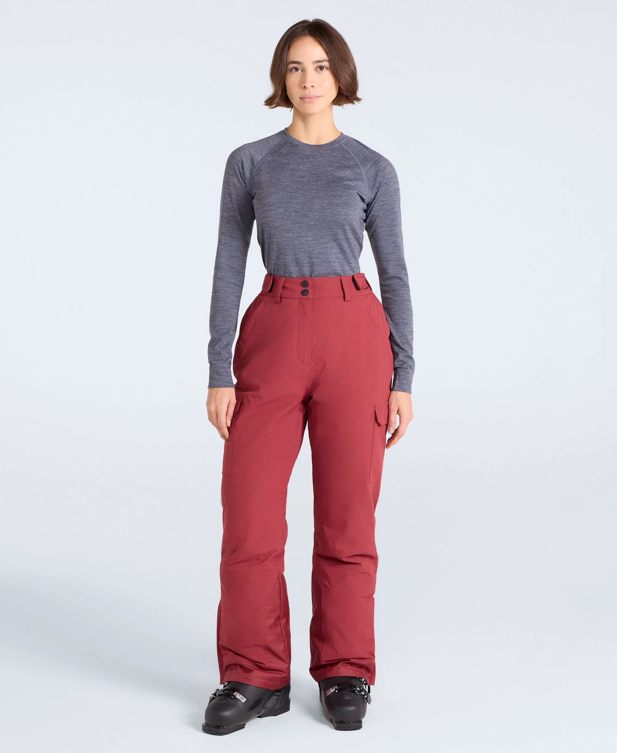 Glaze Womens Snow Pants - Red sold by Animal product image thumbnail 2