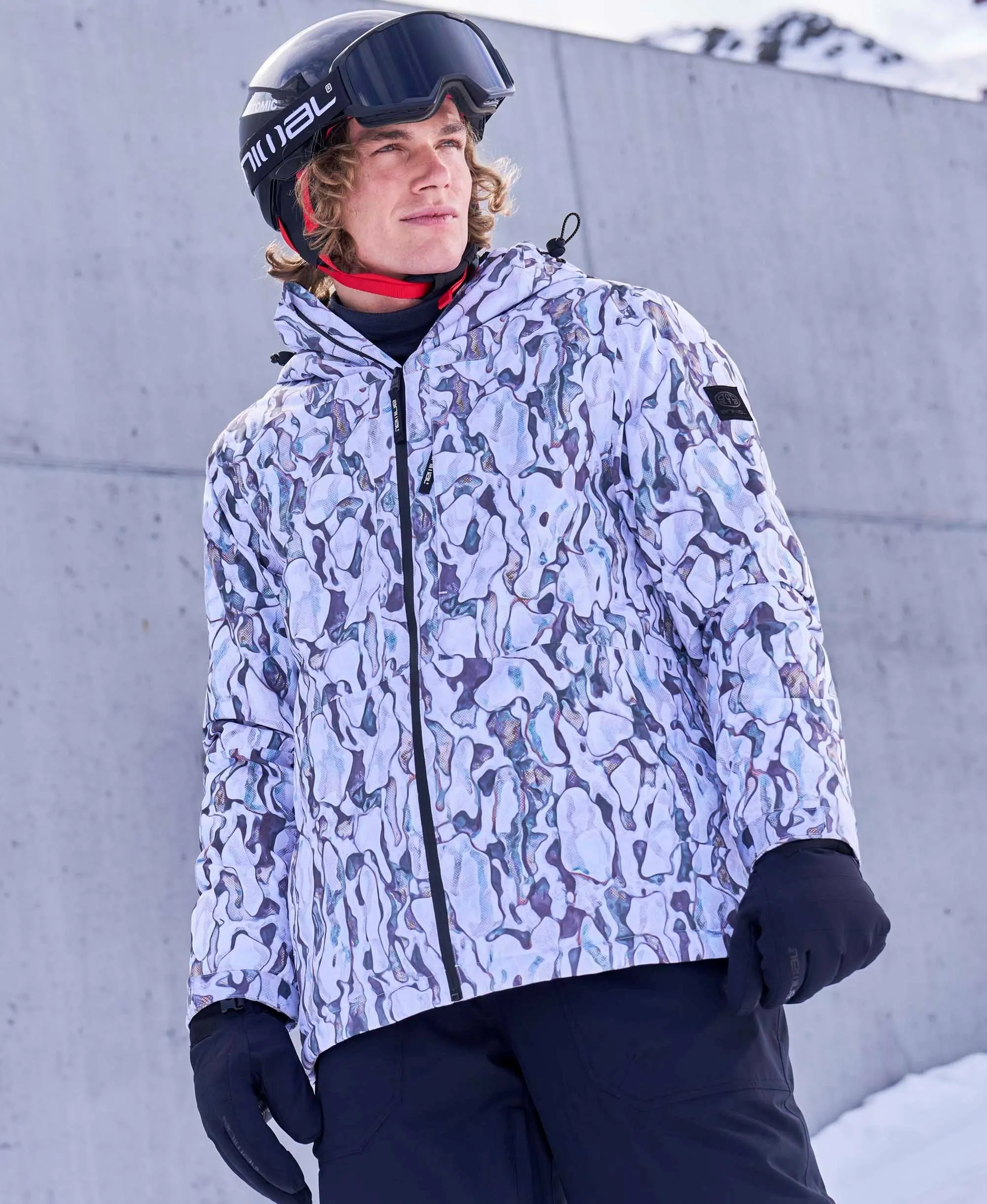 Cruise Mens Snow Jacket - White sold by Animal