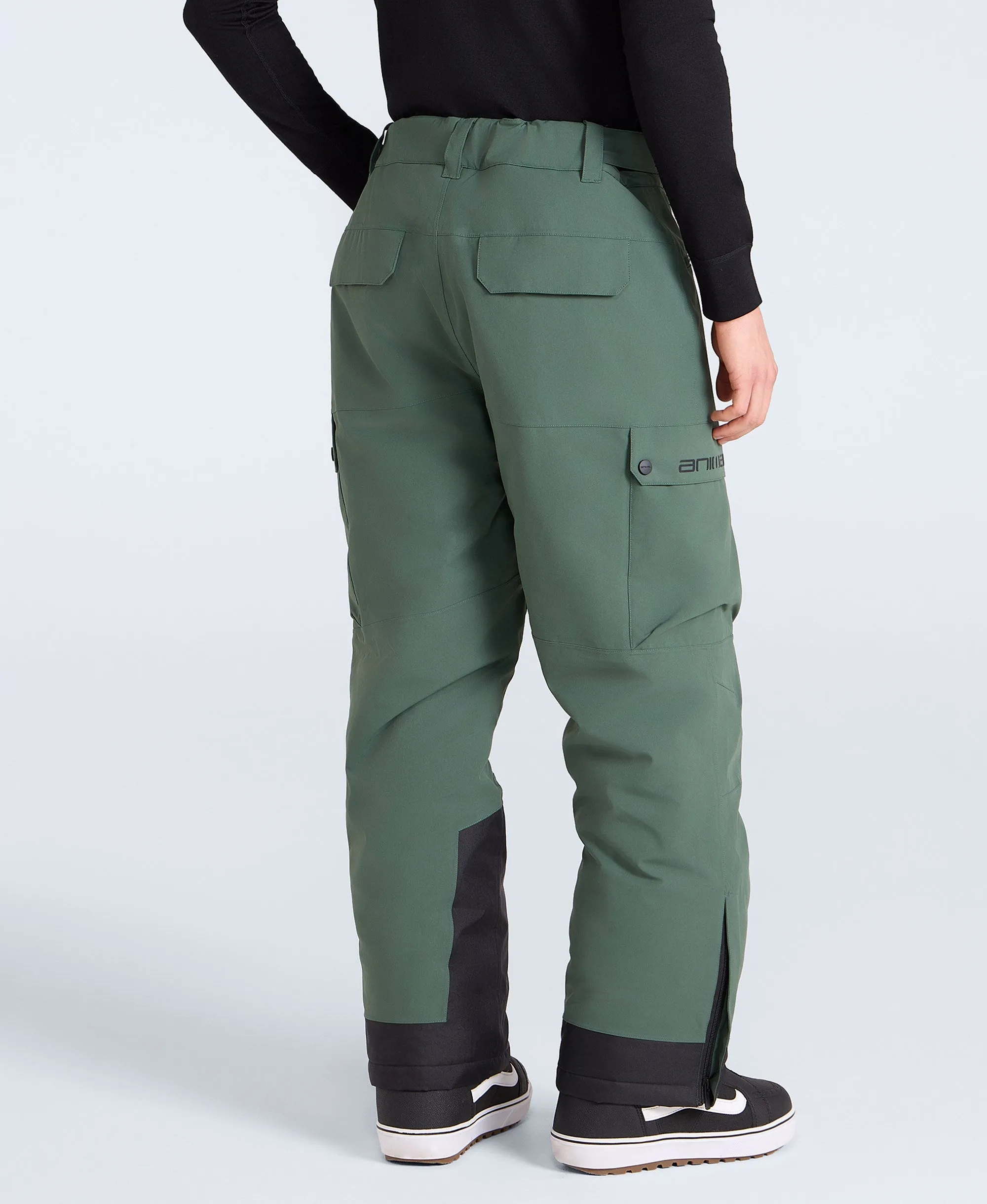 Glaze Mens Snow Pants - Green sold by Animal product image thumbnail 4