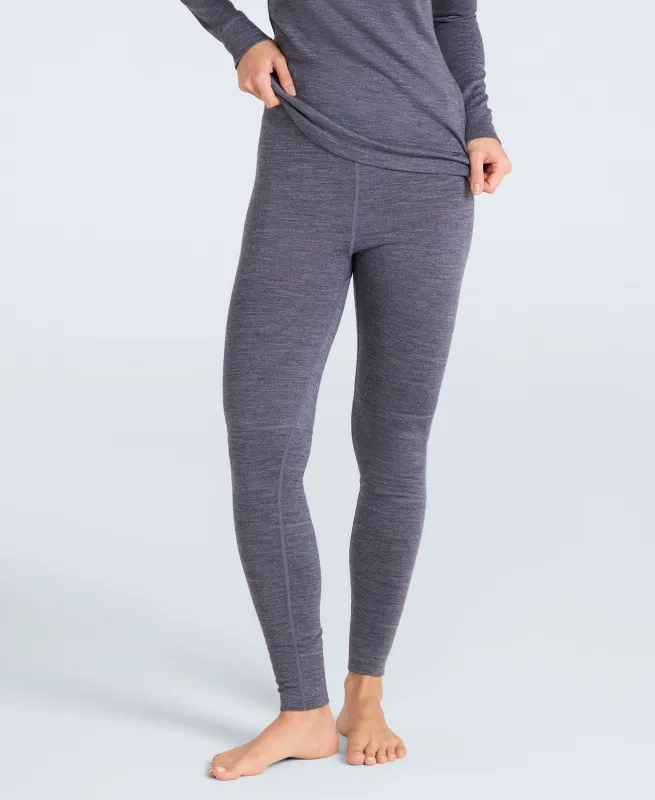 Womens Merino Baselayer Pants - Grey sold by Animal