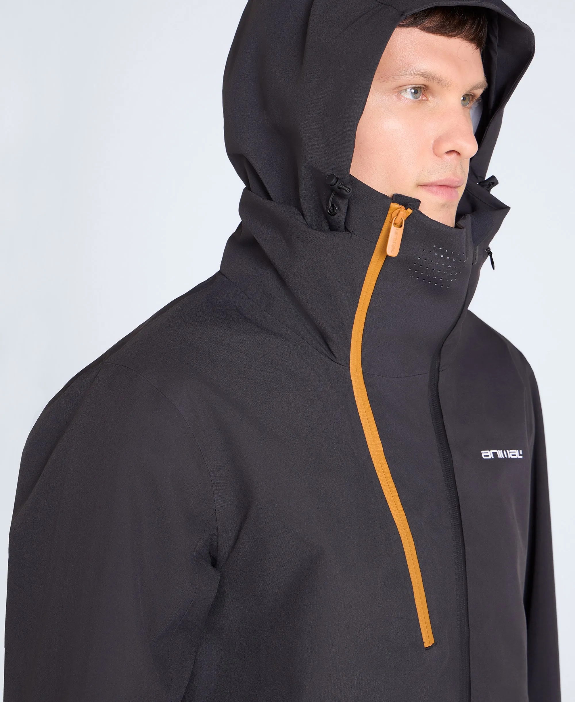 Vortex Mens 3 Layer Ski Jacket - Black sold by Animal product image thumbnail 5