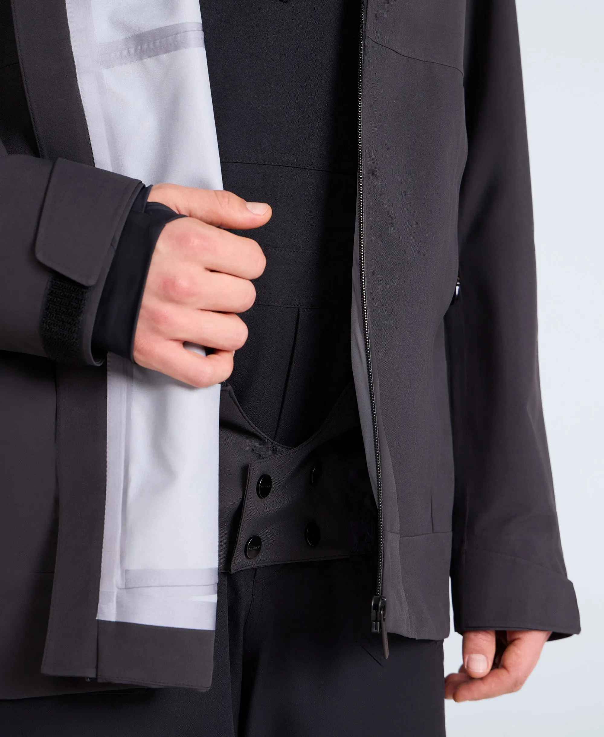 Vortex Mens 3 Layer Ski Jacket - Black sold by Animal product image thumbnail 4