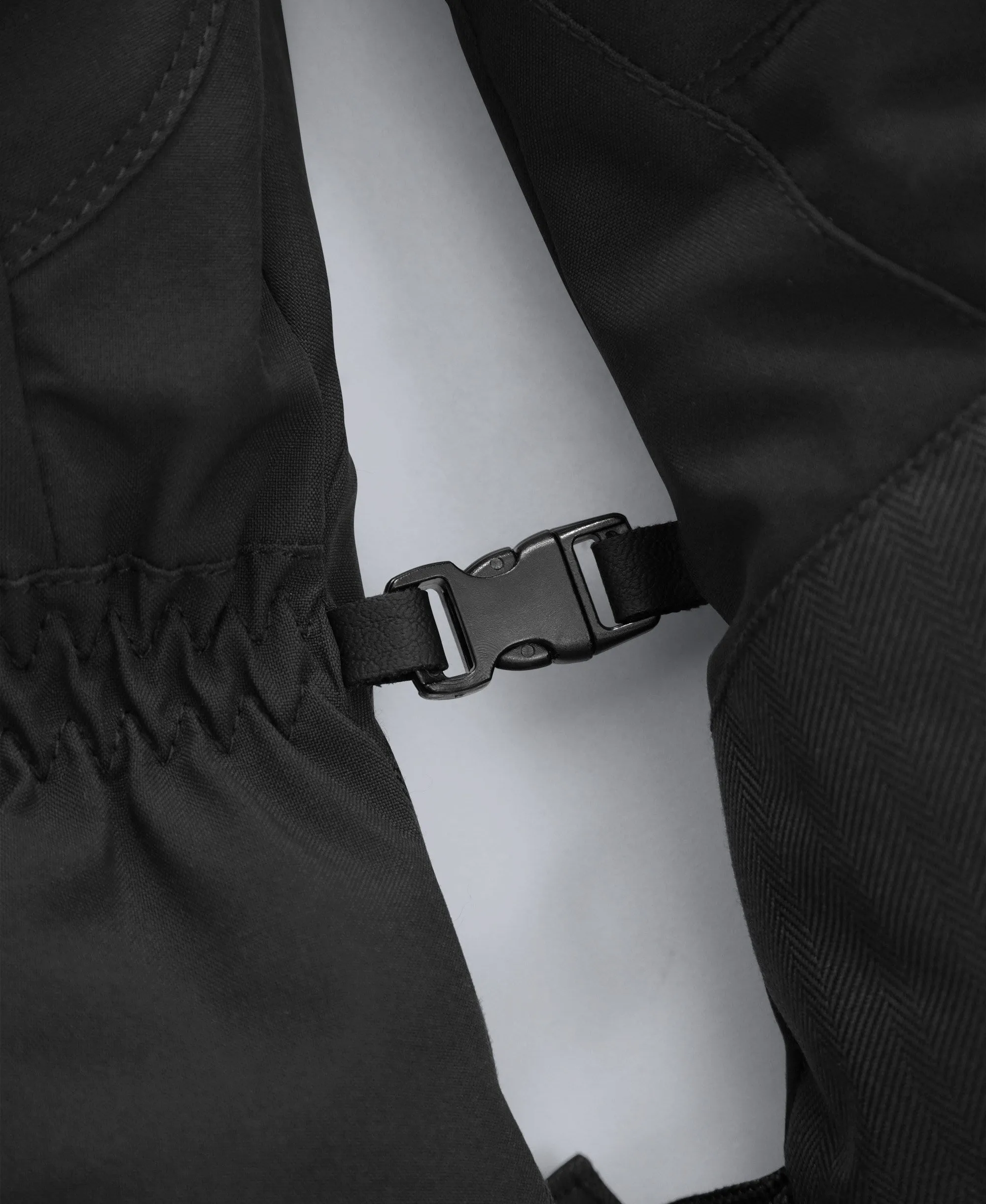 Glacier Mens Herringbone Ski Gloves - Black sold by Animal product image thumbnail 4