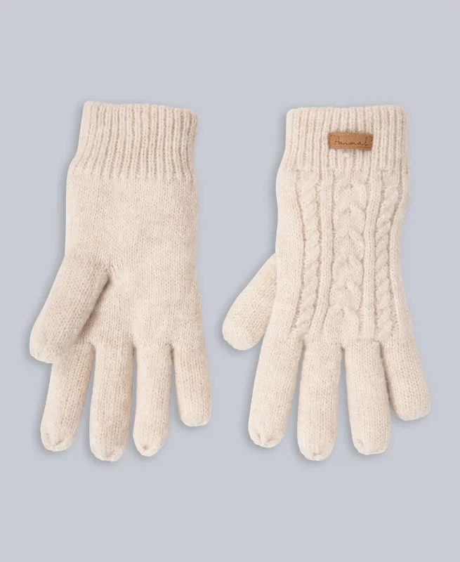 Becky Borg Lined Womens Gloves - Light Beige sold by Animal