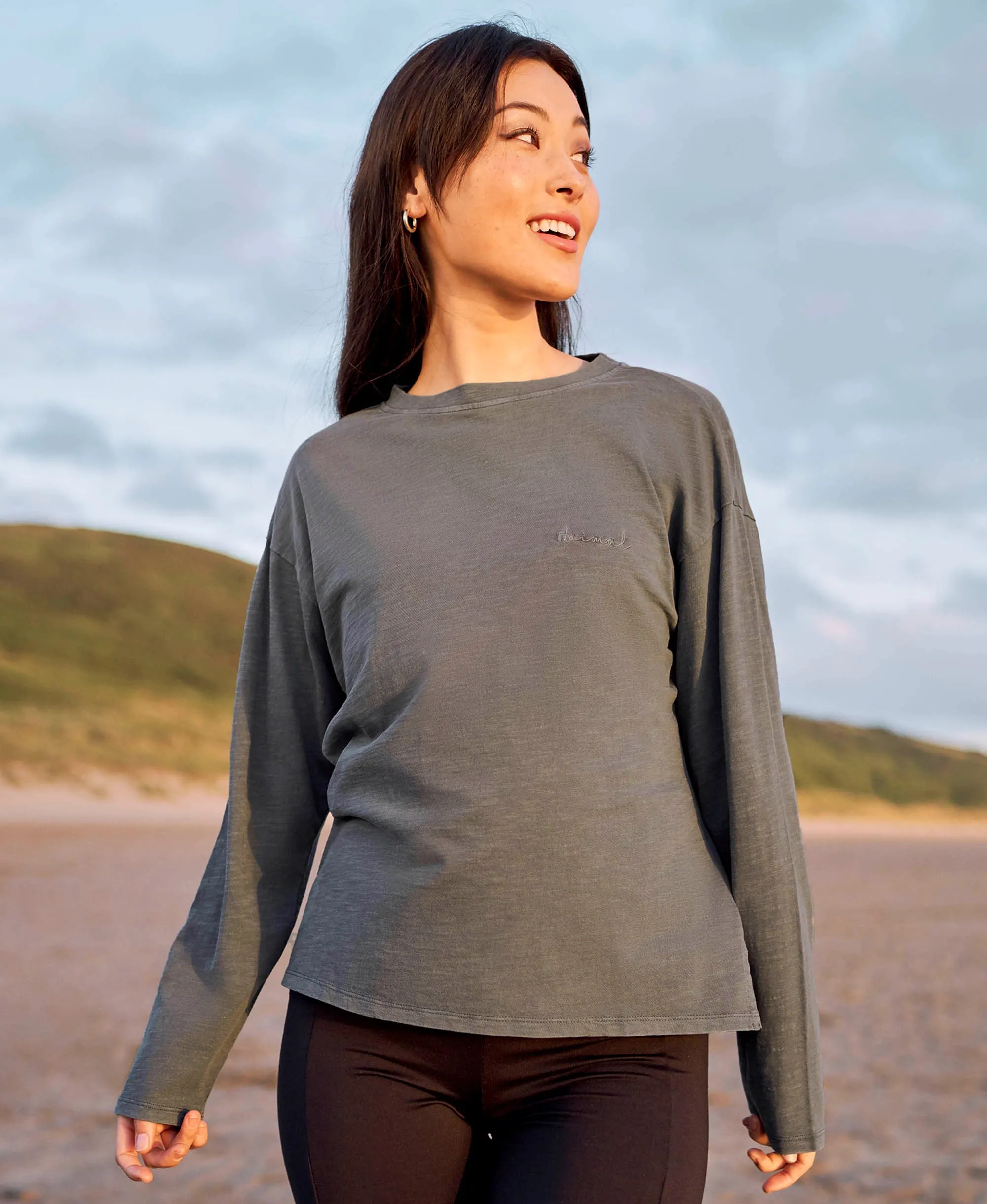 Lola Womens Long Sleeve Top - Petrol sold by Animal