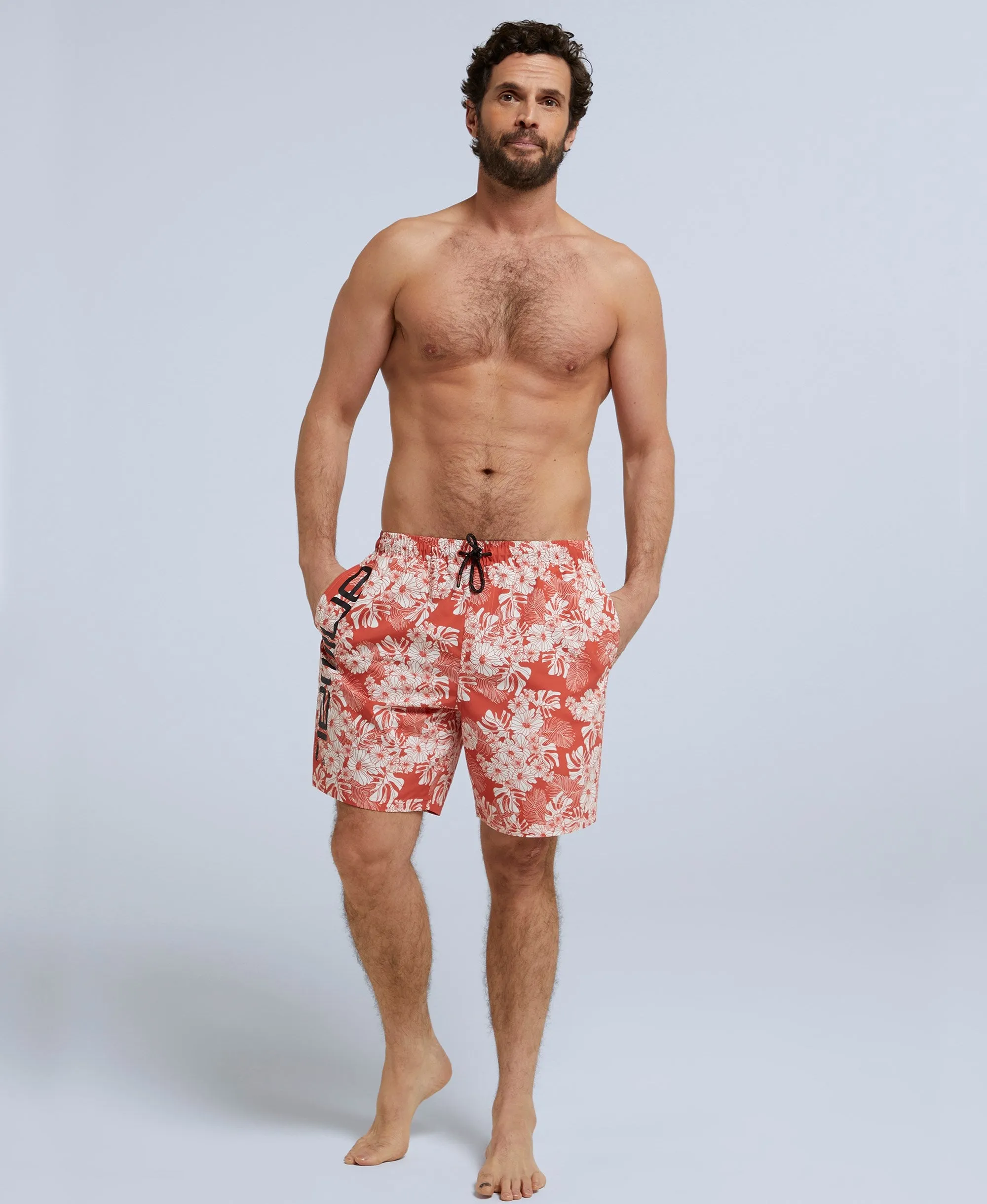 Deep Dive Mens Printed Boardshorts - Red sold by Animal product image thumbnail 2