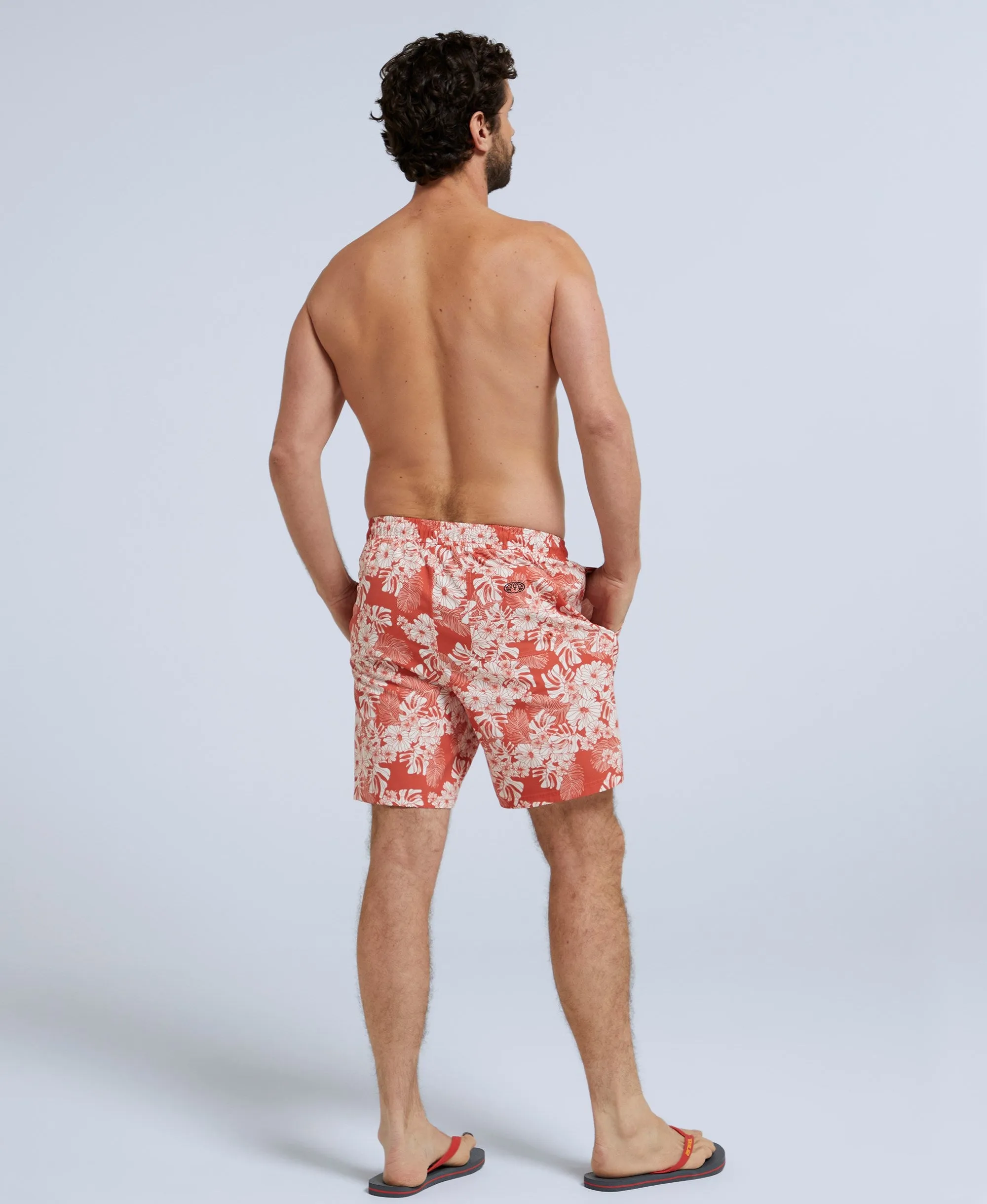 Deep Dive Mens Printed Boardshorts - Red sold by Animal product image thumbnail 4