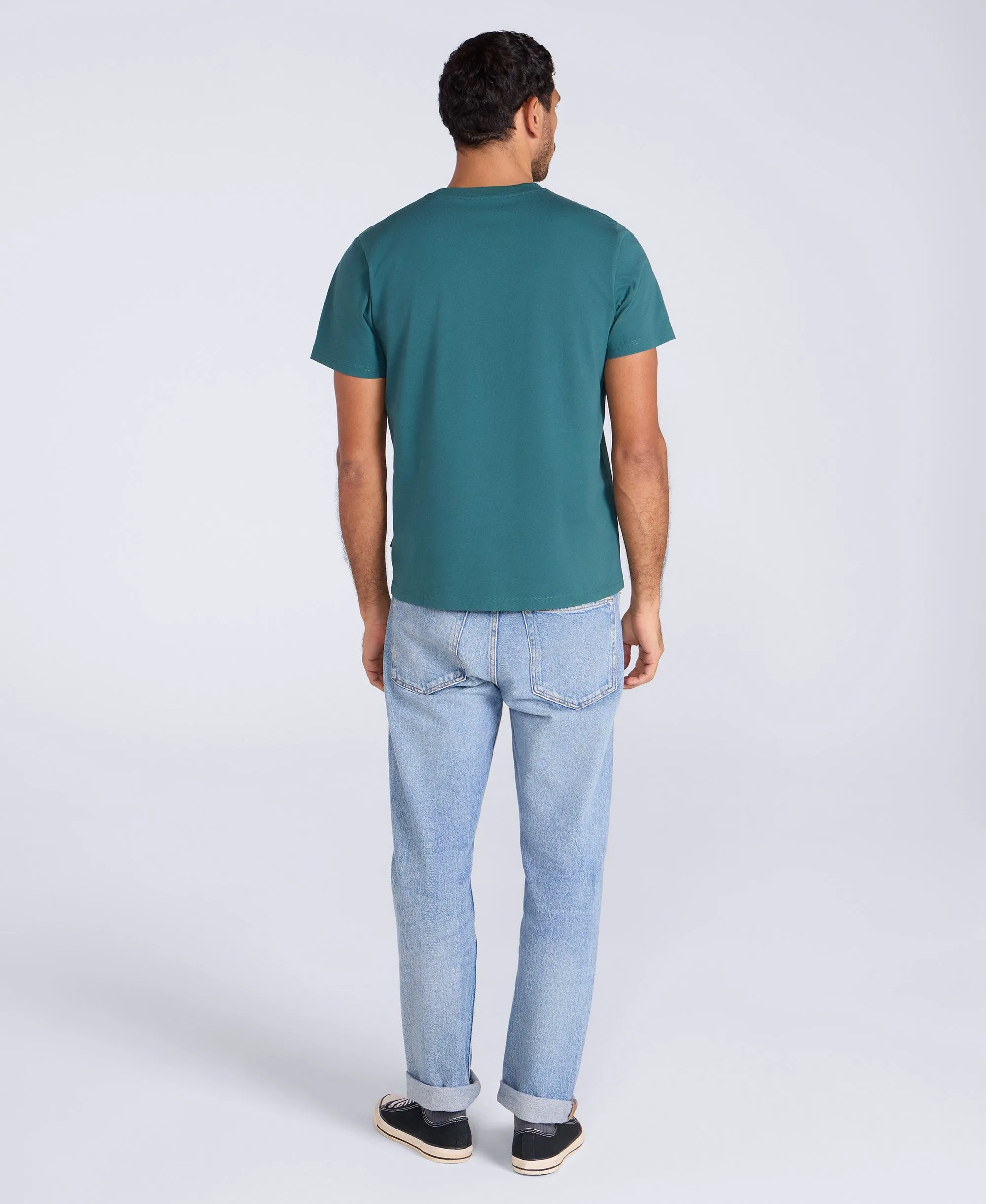 Classico Mens T-Shirt - Teal sold by Animal product image thumbnail 4