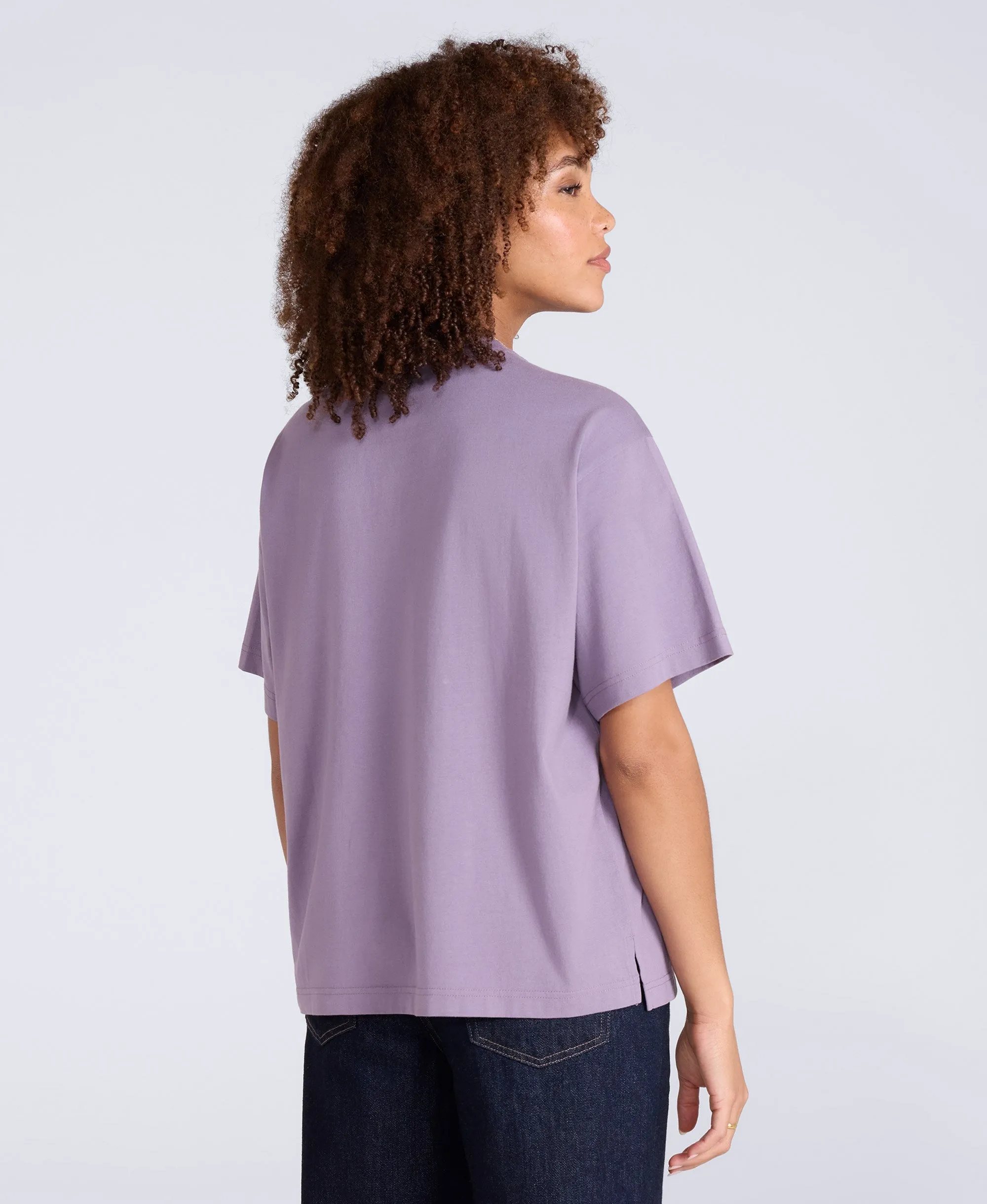 Idol Womens Relaxed Fit T-Shirt - Purple sold by Animal product image thumbnail 3