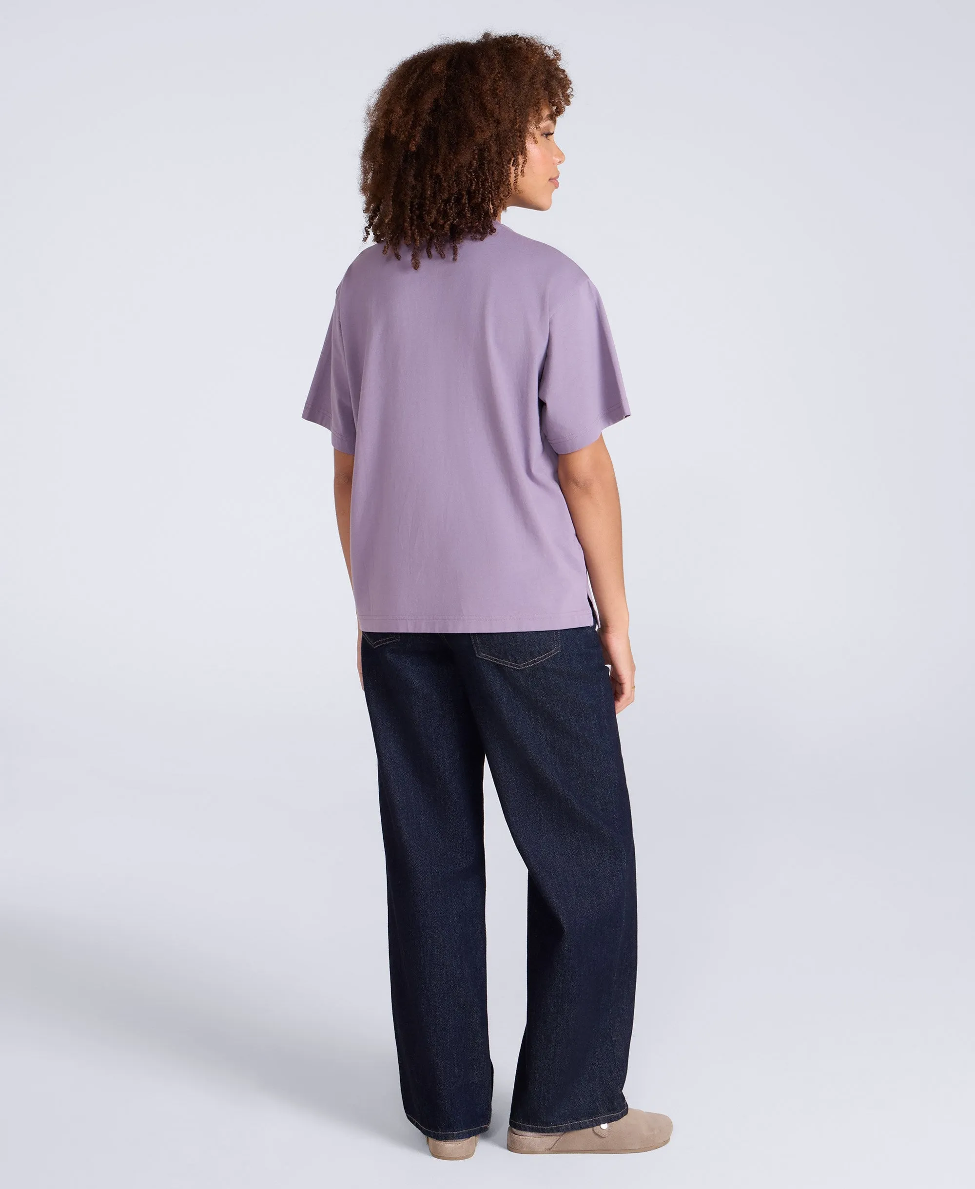 Idol Womens Relaxed Fit T-Shirt - Purple sold by Animal product image thumbnail 4