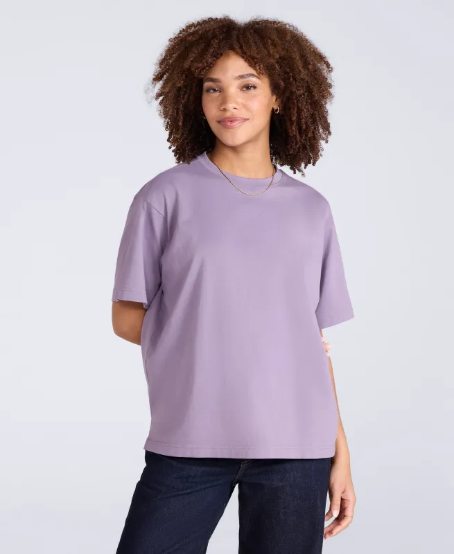 Idol Womens Relaxed Fit T-Shirt - Purple made by Animal