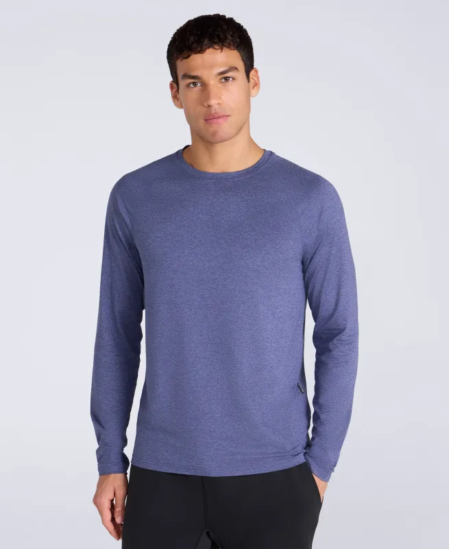 Active Mens Long Sleeve Tee - Blue sold by Animal