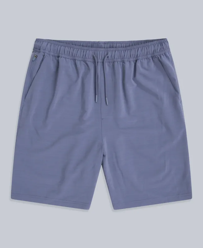 Albie Mens Stretch Active Shorts - Blue sold by Animal