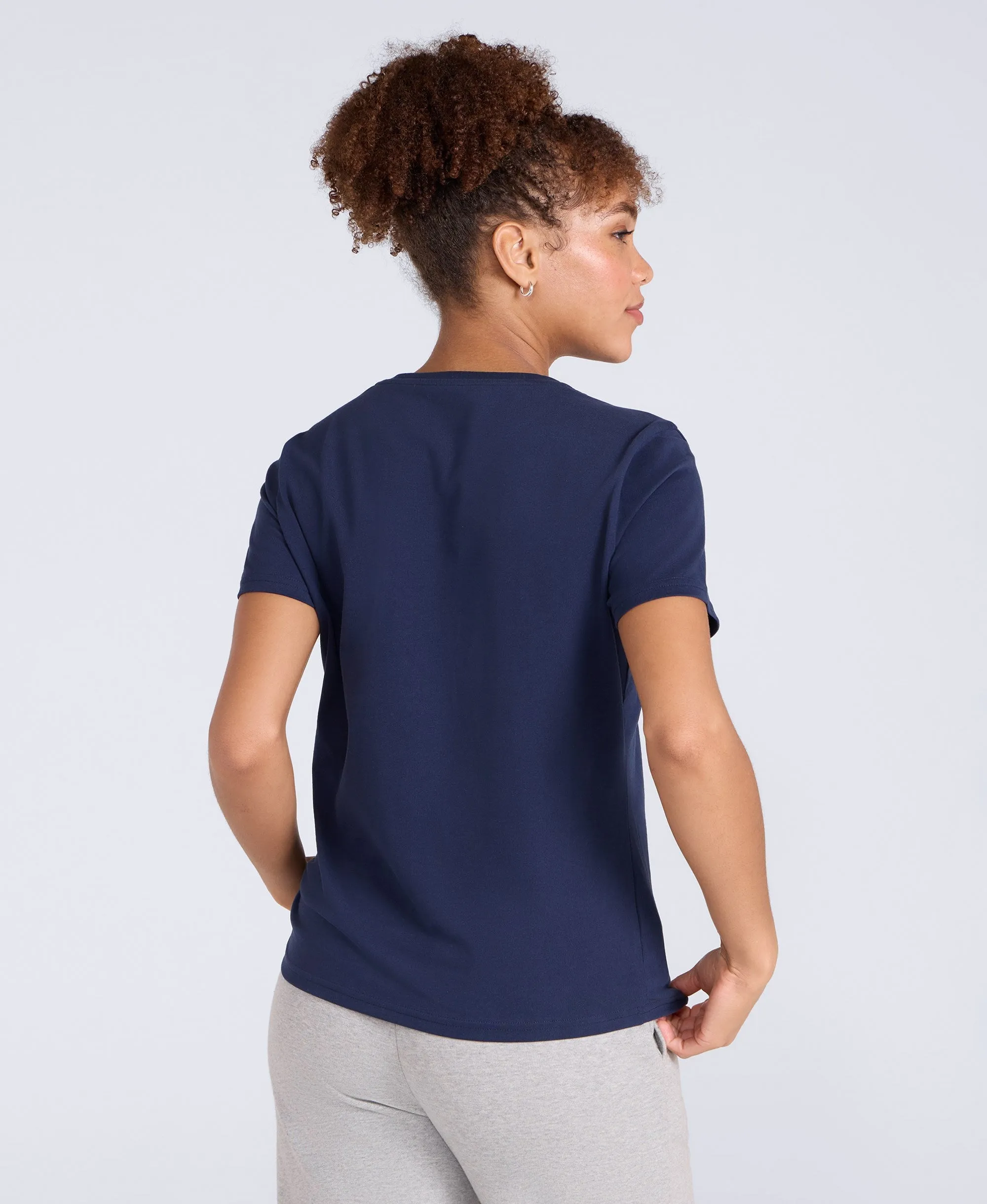 Marina Womens Logo T-Shirt - Cobalt sold by Animal product image thumbnail 3