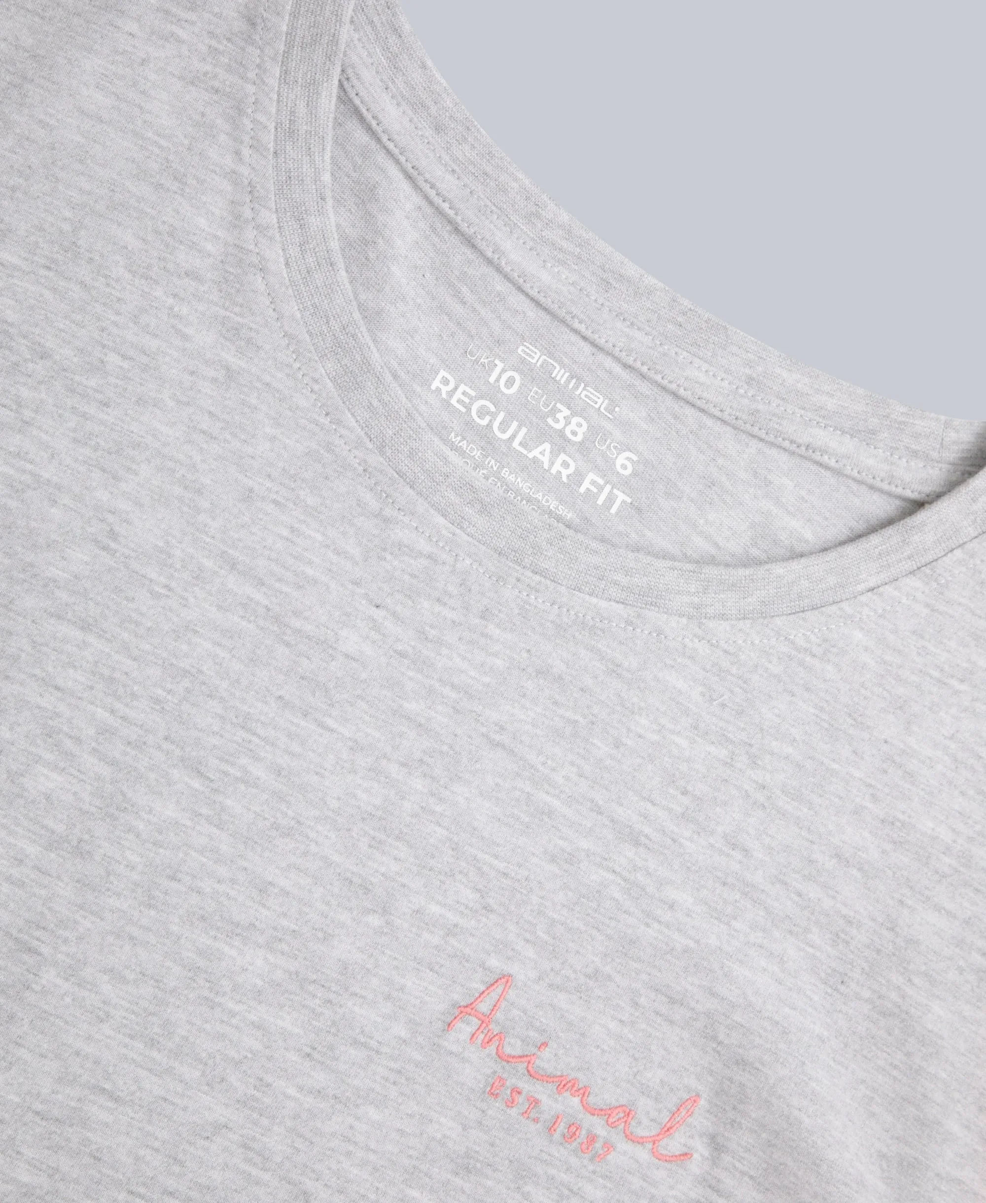Marina Womens Logo T-Shirt - Dark Grey sold by Animal product image thumbnail 4