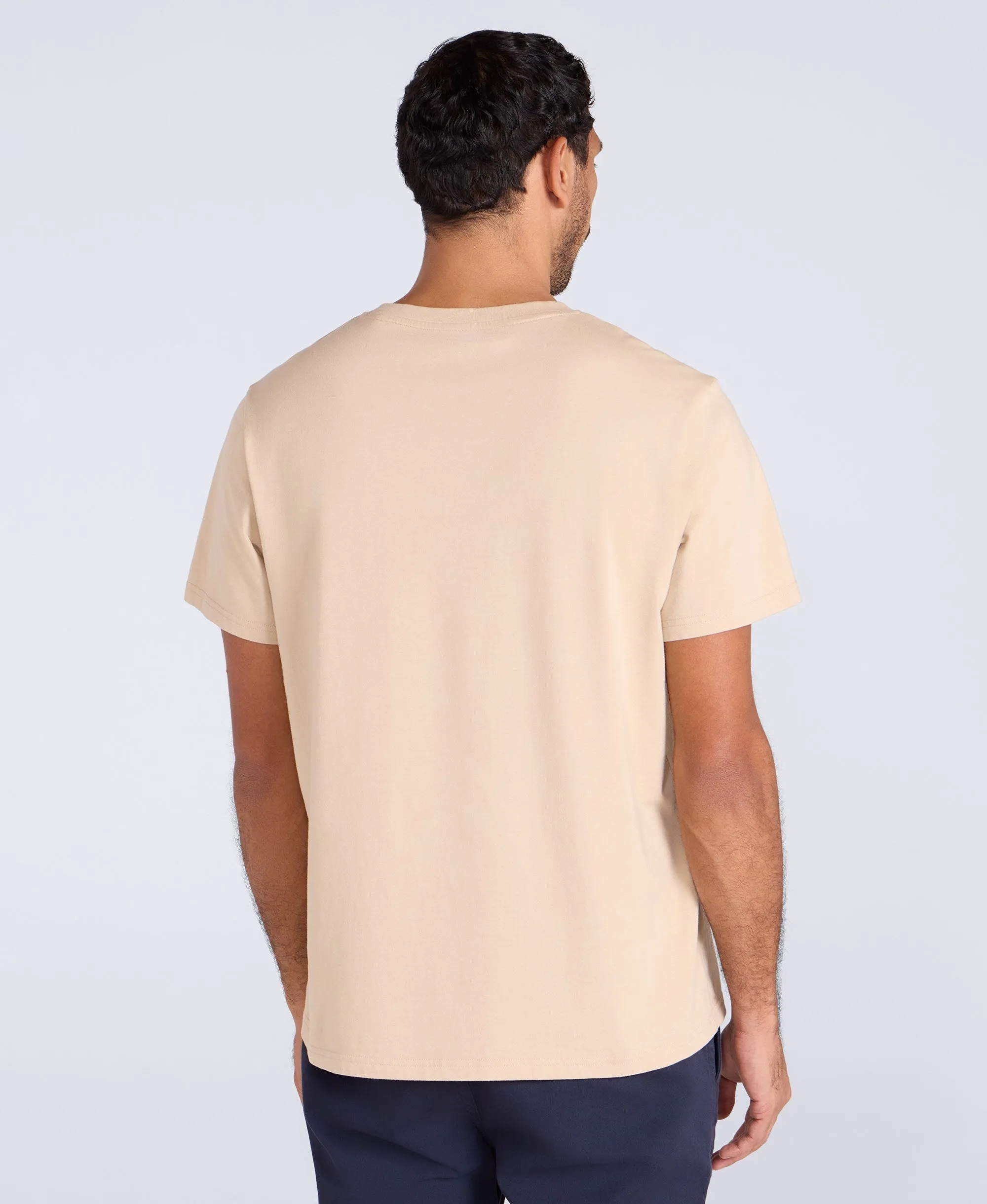 Icon Mens Logo T-Shirt - Light Beige sold by Animal product image thumbnail 4