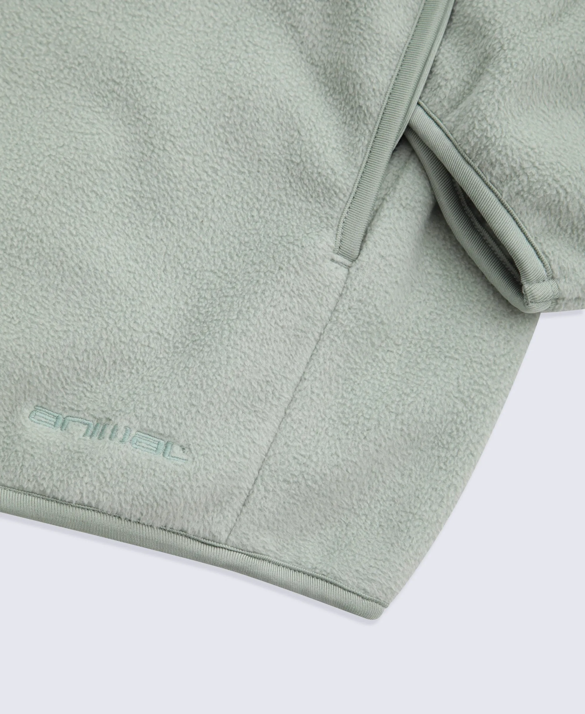 Stockholm Women’s Half-Zip Fleece - Pale Green sold by Animal product image thumbnail 4