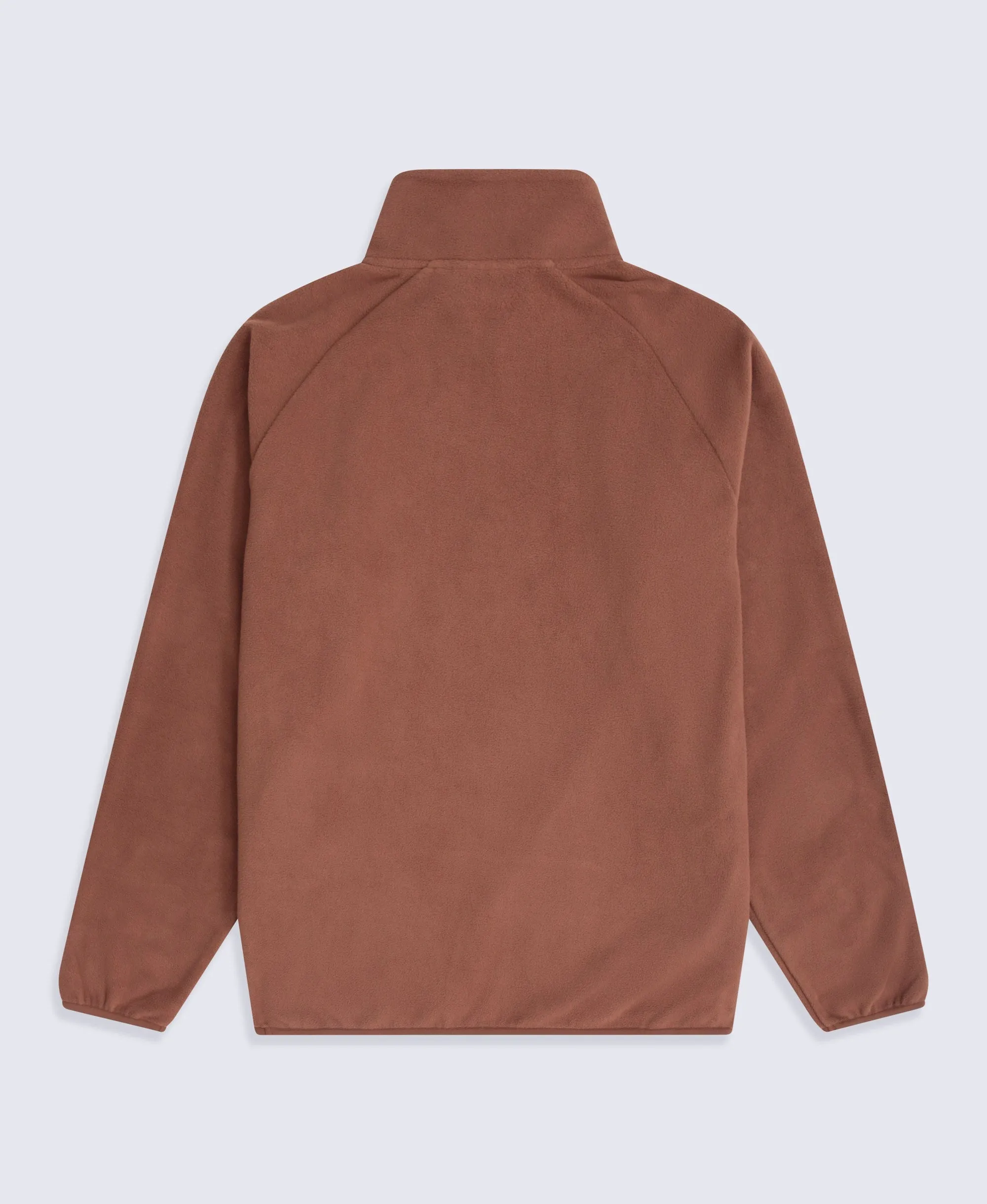Stockholm Mens Half-Zip Fleece - Rust sold by Animal product image thumbnail 2