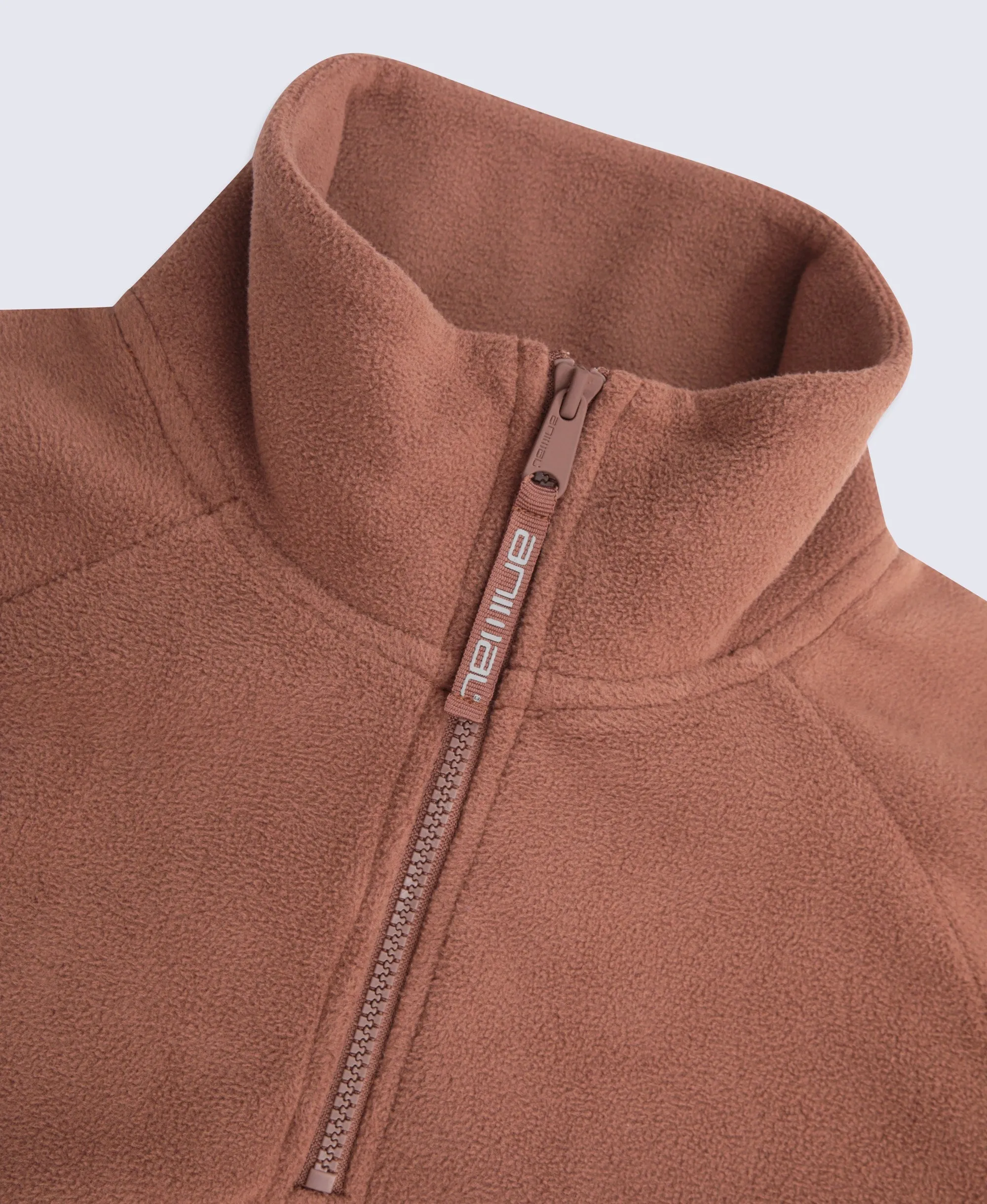 Stockholm Mens Half-Zip Fleece - Rust sold by Animal product image thumbnail 3