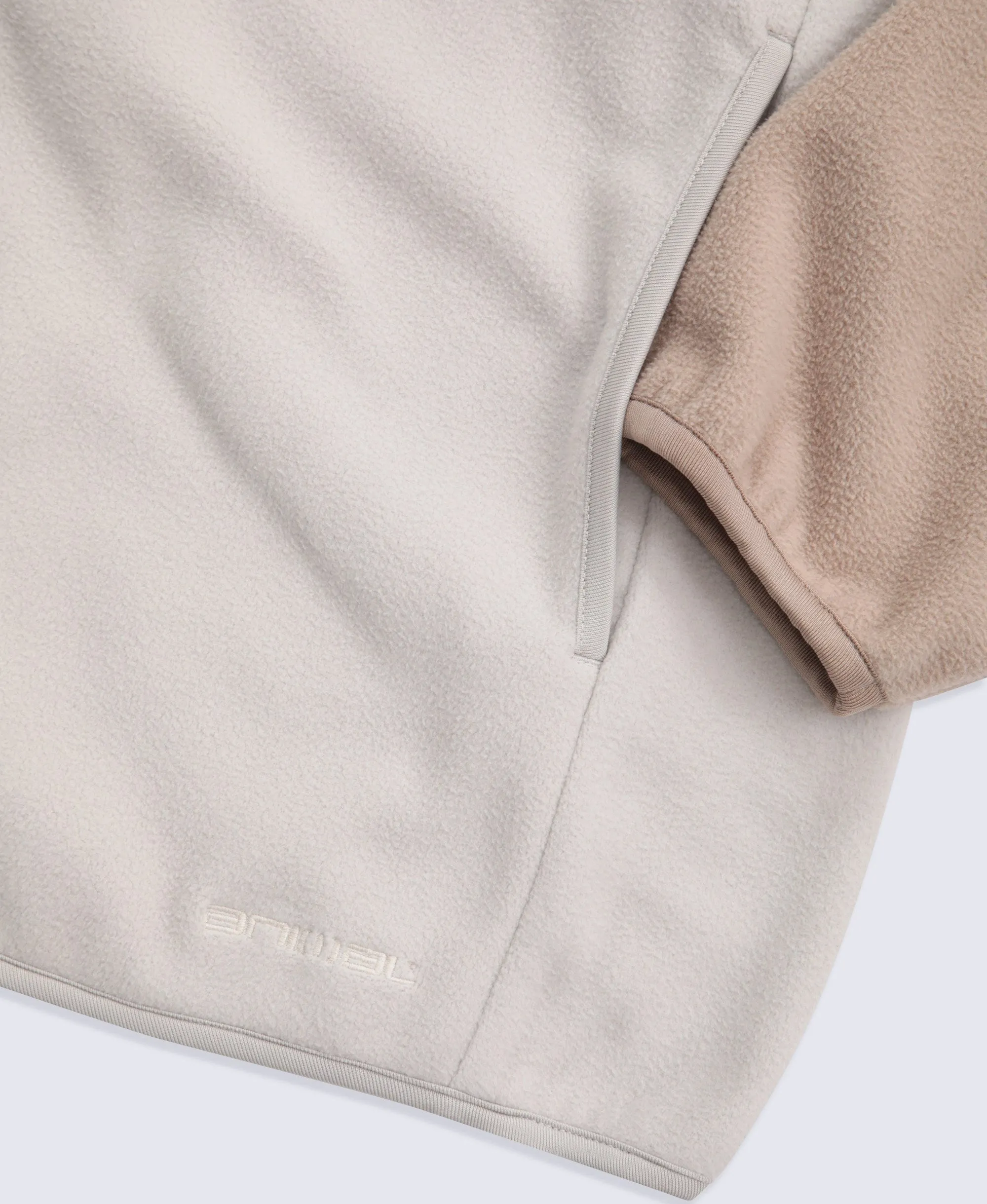 Stockholm Womens Full-Zip Fleece - Beige sold by Animal product image thumbnail 4