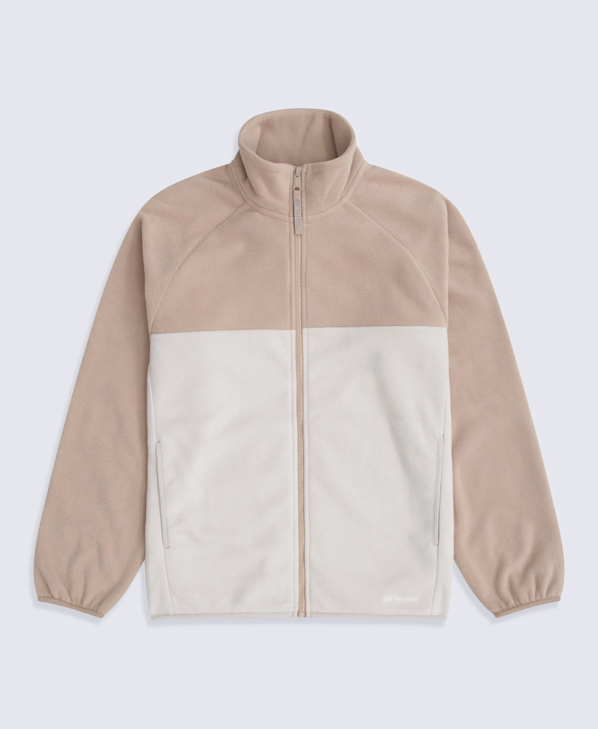 Stockholm Womens Full-Zip Fleece - Beige sold by Animal