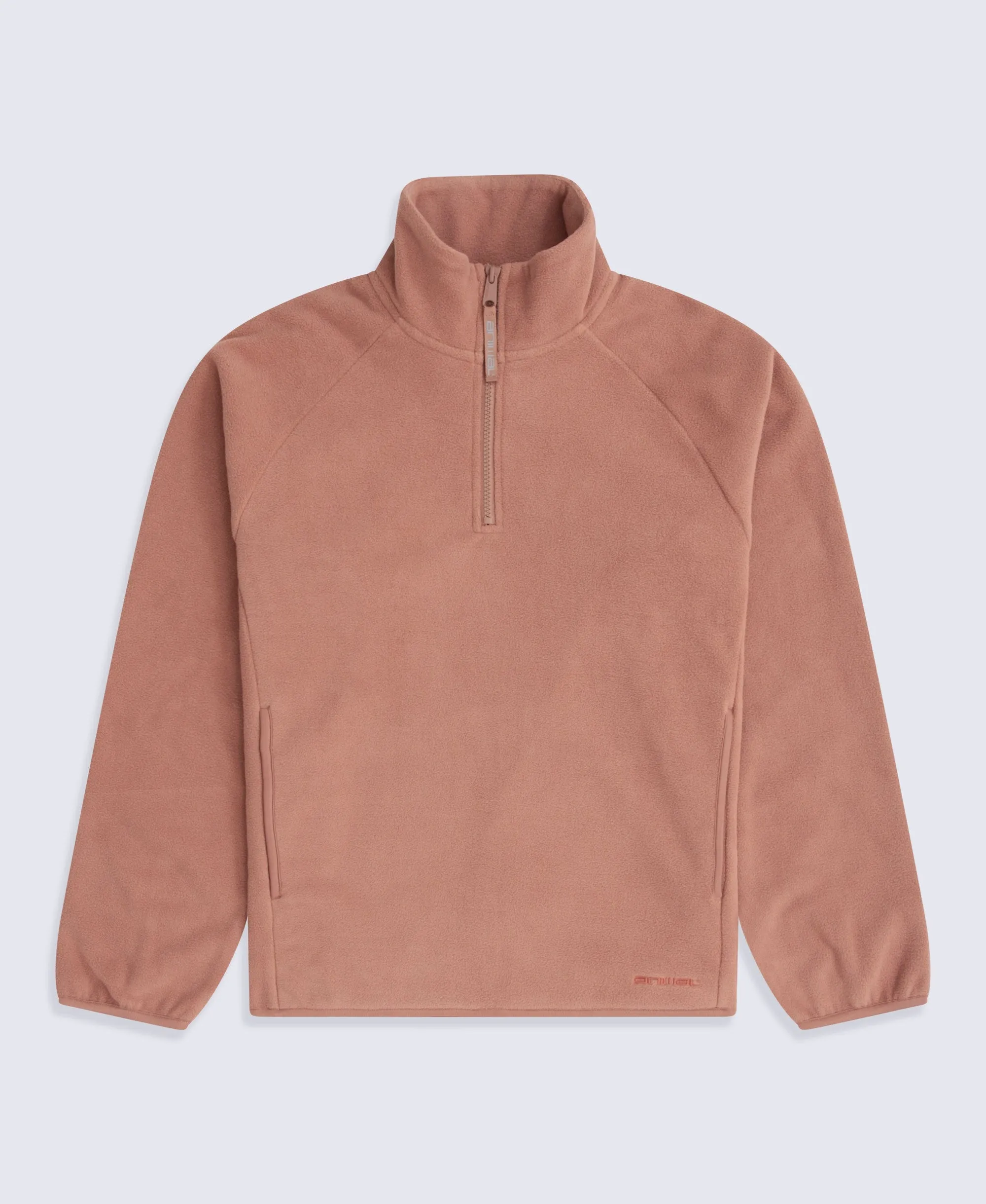 Stockholm Women’s Half-Zip Fleece - Tan sold by Animal
